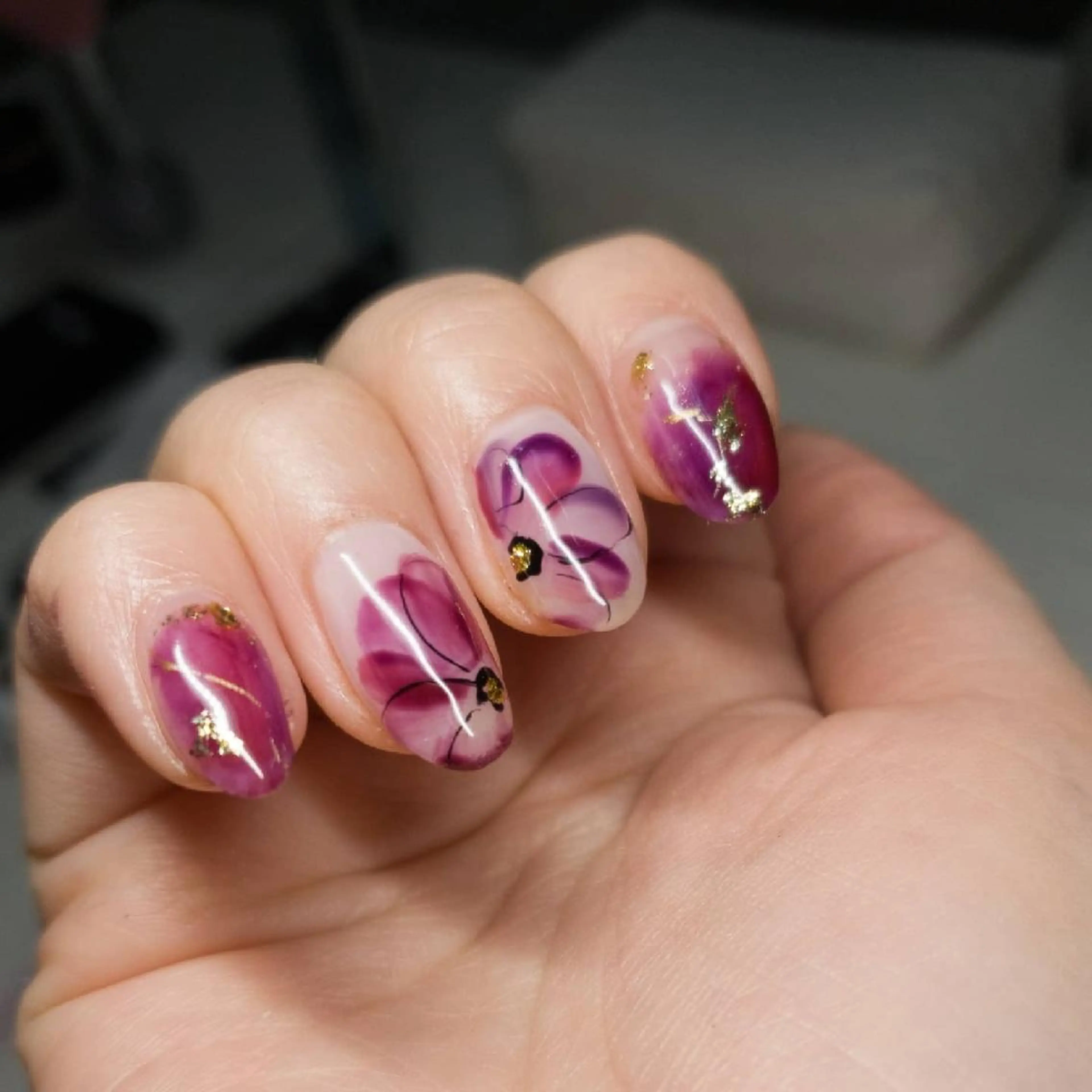 ネイル フラワーネイル ニュアンスネイル NAIL'S KISHのネイルデザイン