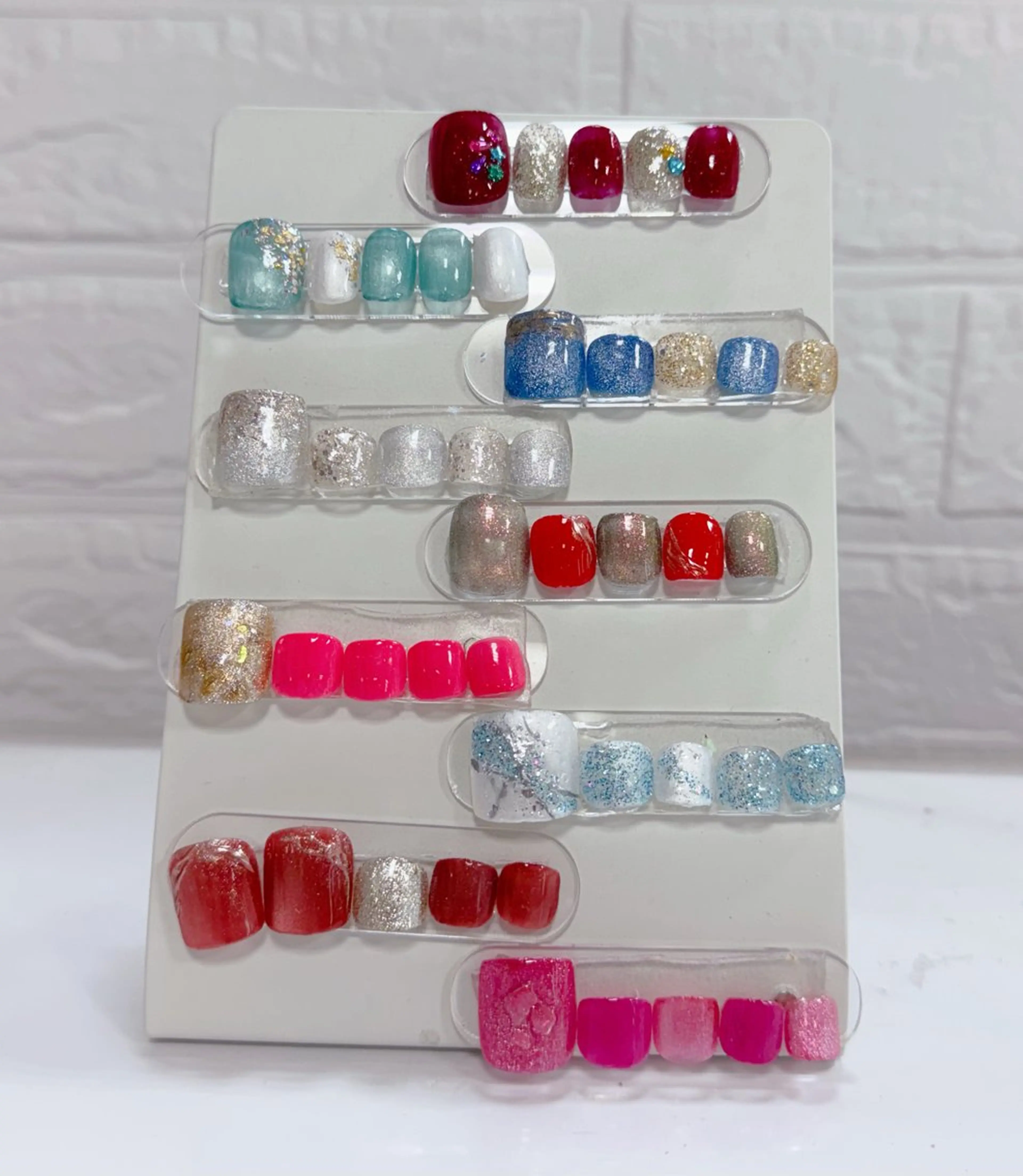 フットネイル(オフあり) 定額デザイン　ジェルネイル★オフ無料の写真