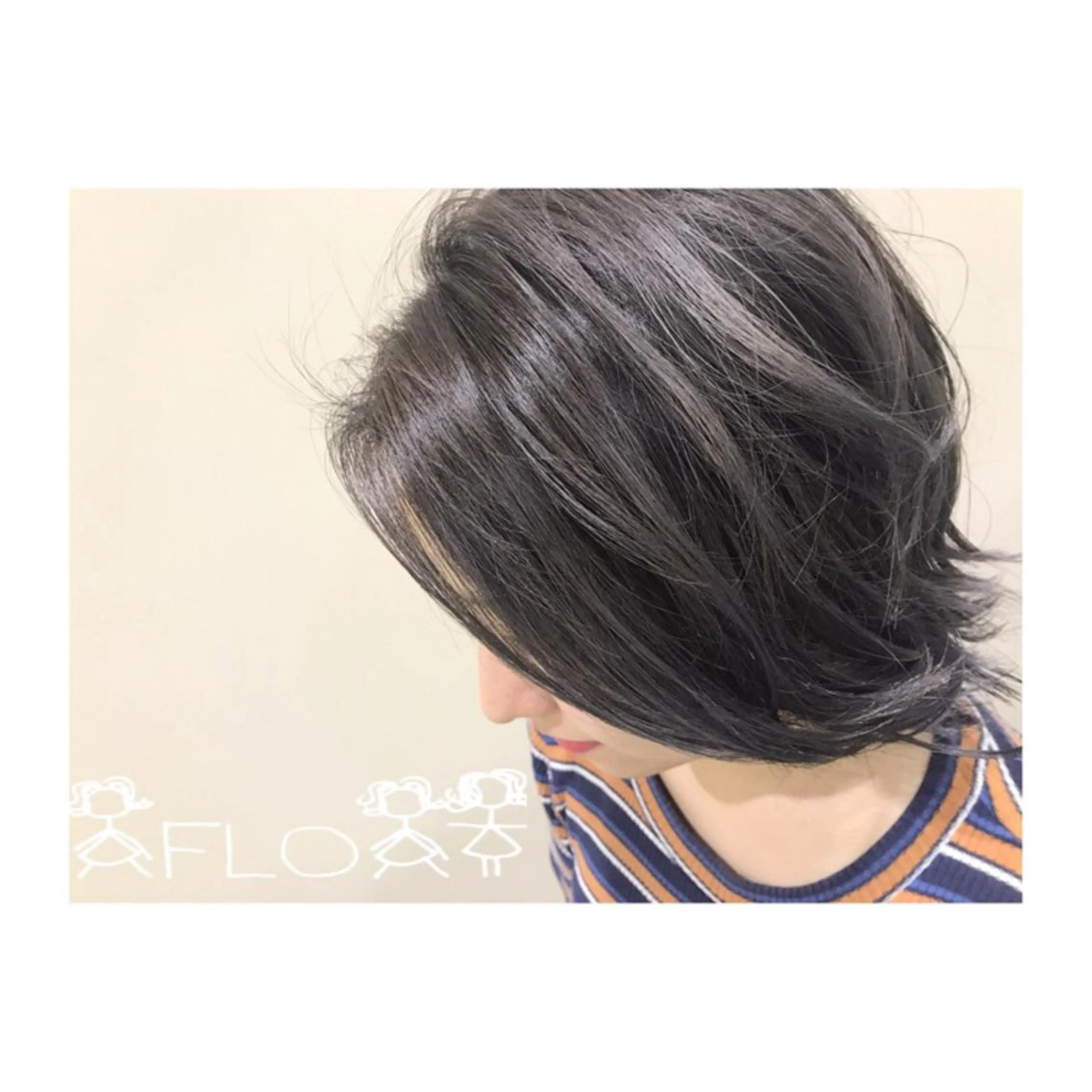 ミディアム 渋谷レイヤーカット❌ 縮毛矯正専門/武田涼のヘアスタイル