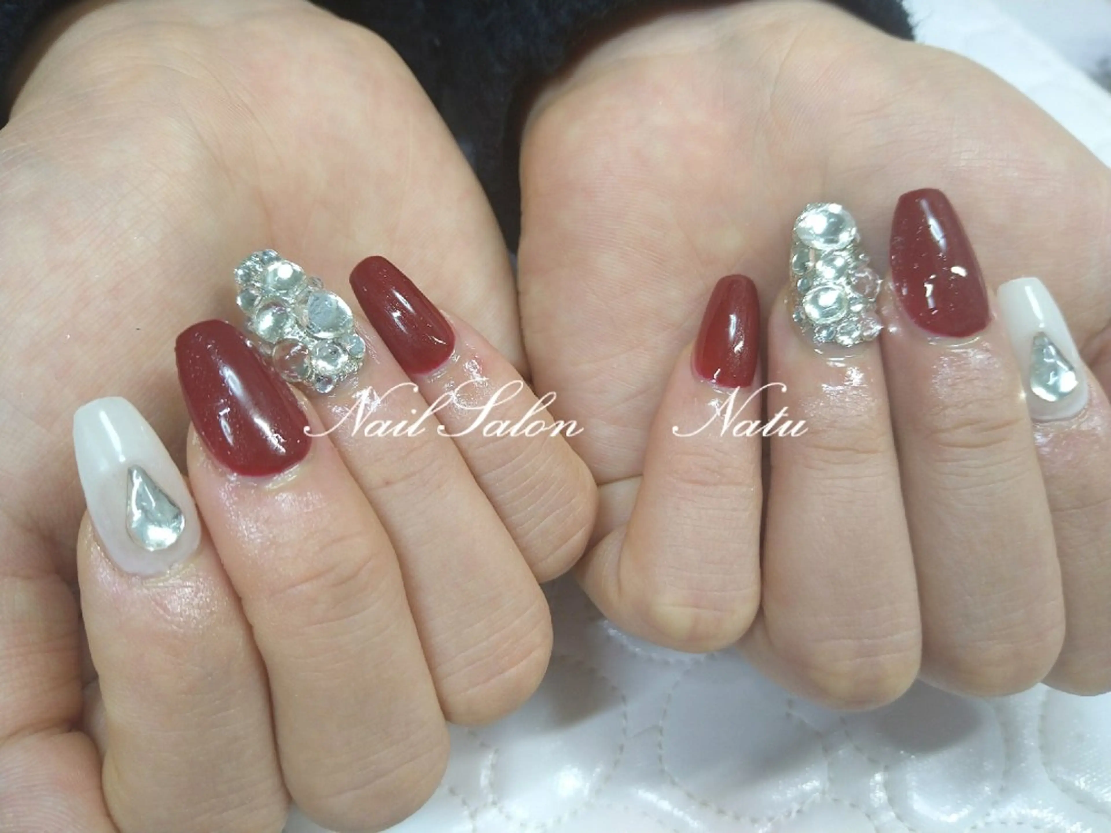 ネイル 長さ出し nailsalon　 Natuのネイルデザイン