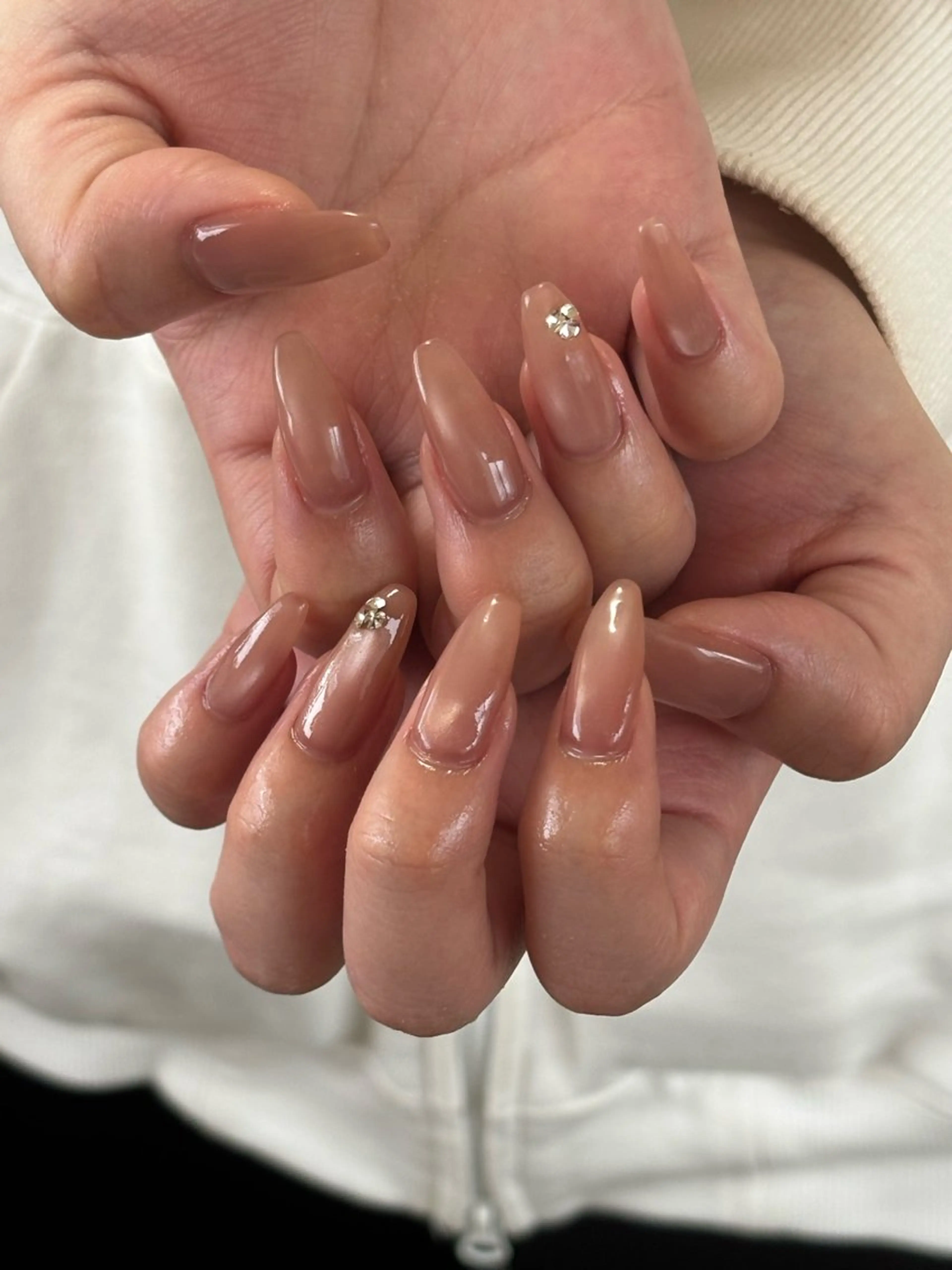 ネイル フラッシュネイル ジェルネイル キラキラネイル 水色 マグネットネイル ハンドネイル tamu nail 　金町のネイルデザイン
