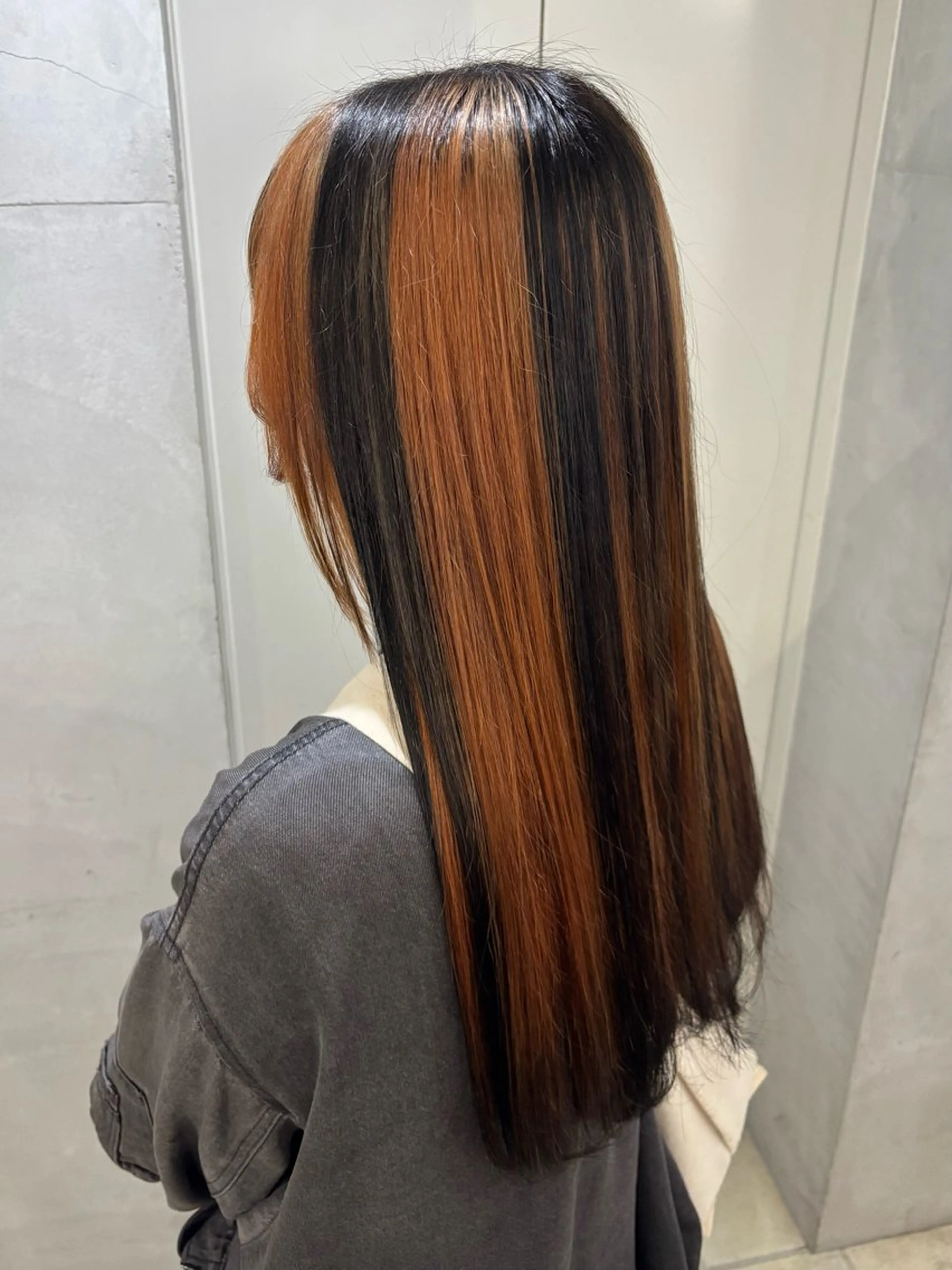 ロング カラー レディースカット モデル✂️中野裕介のヘアスタイル