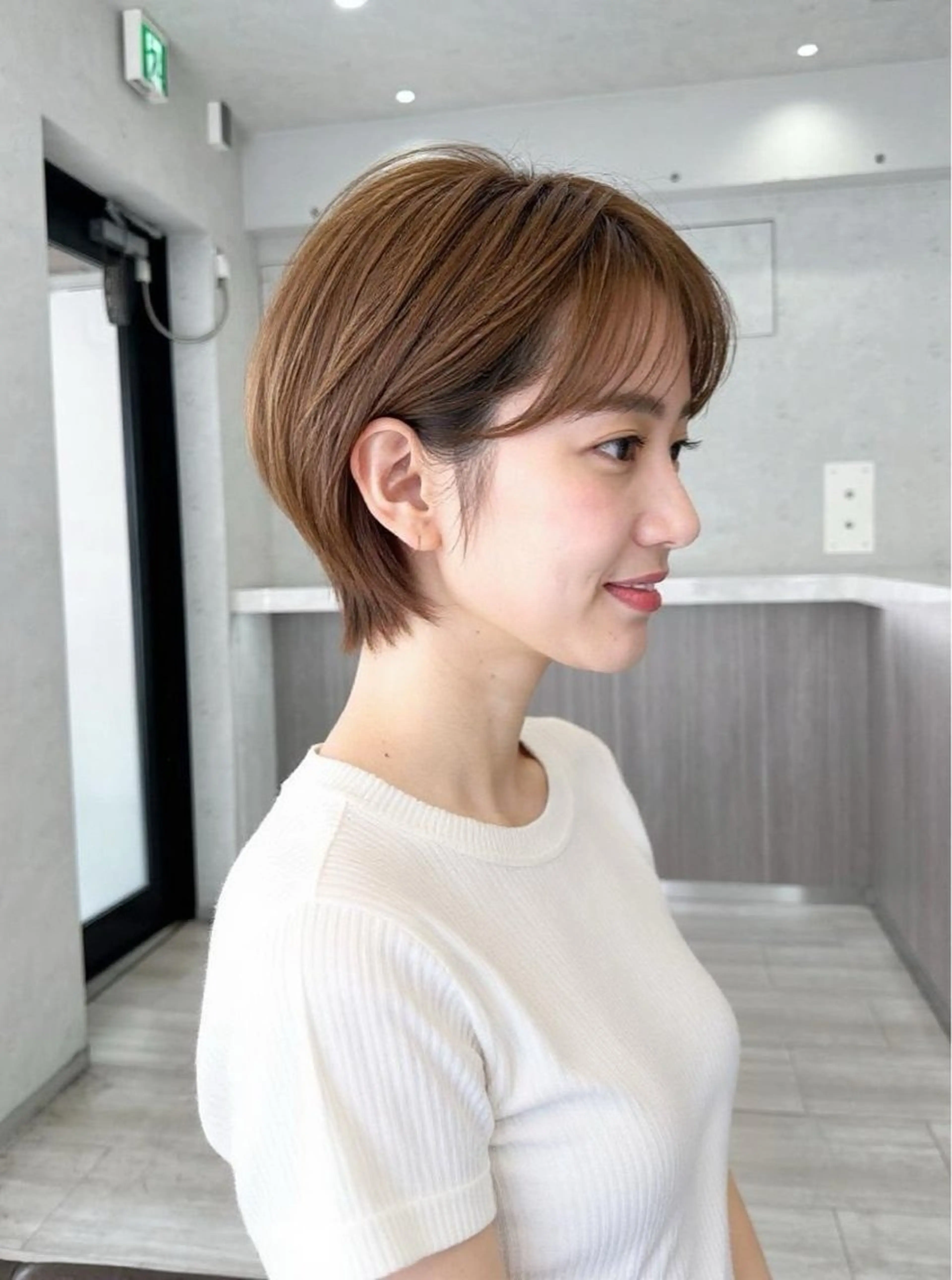 ショート カラー カット ヘアカラー トリートメント 佐藤優晟/カラー特化 /ショート/表参道のヘアスタイル