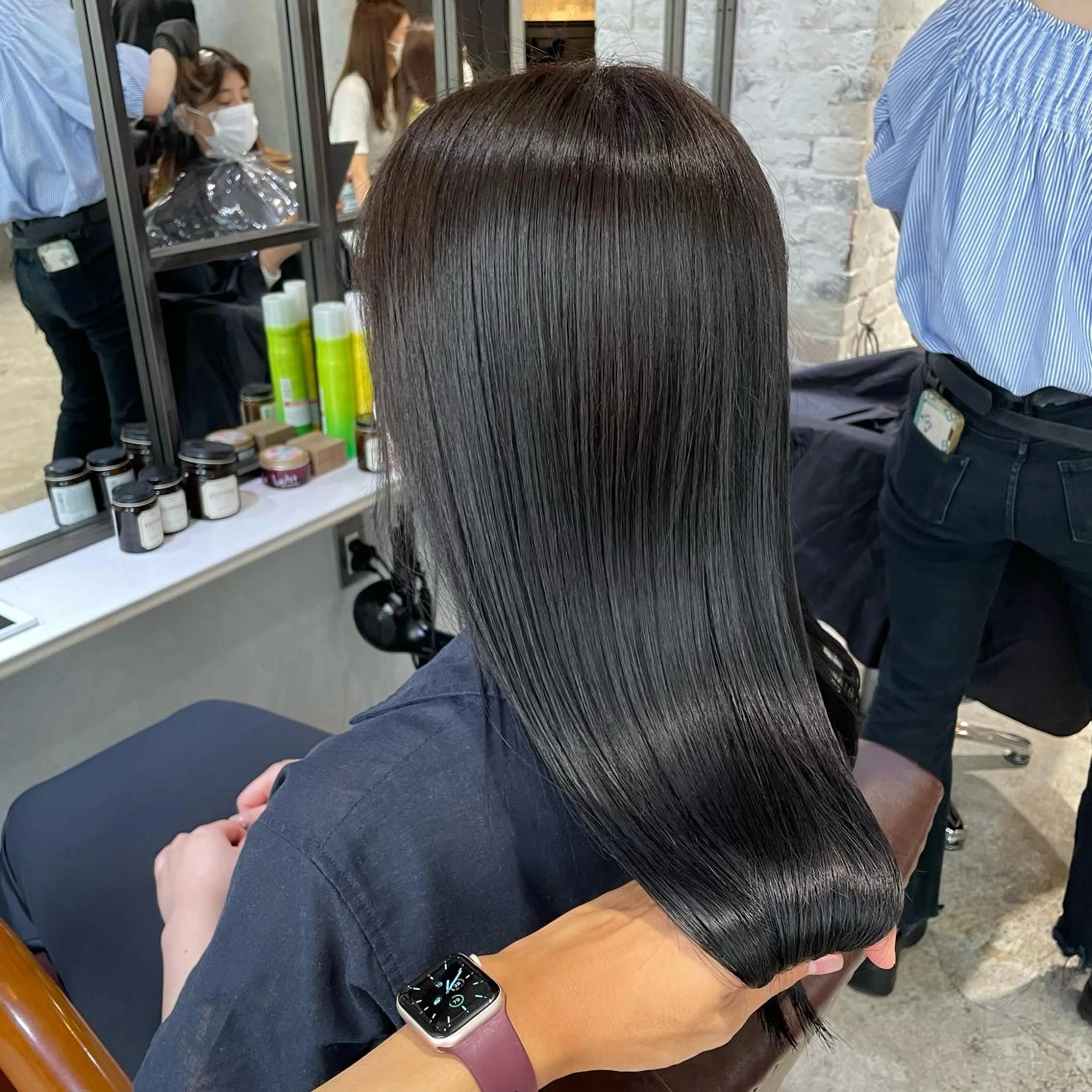 ミディアム カット ヘアカラー トリートメント 【必ず似合わせます】 川口航平のヘアスタイル