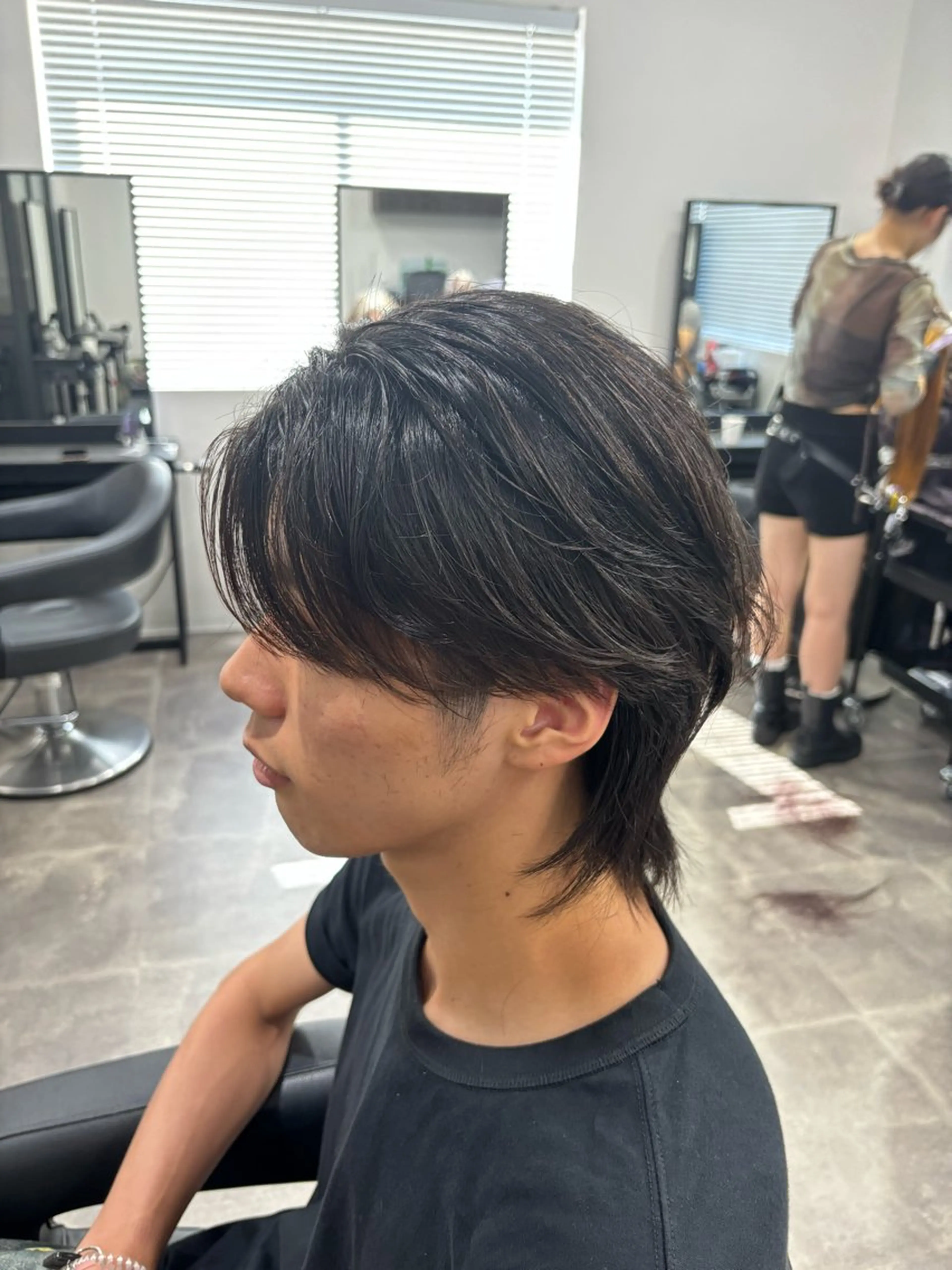 メンズ カット 🪽直毛男子の救世主 🪽フェザーパーマのヘアスタイル