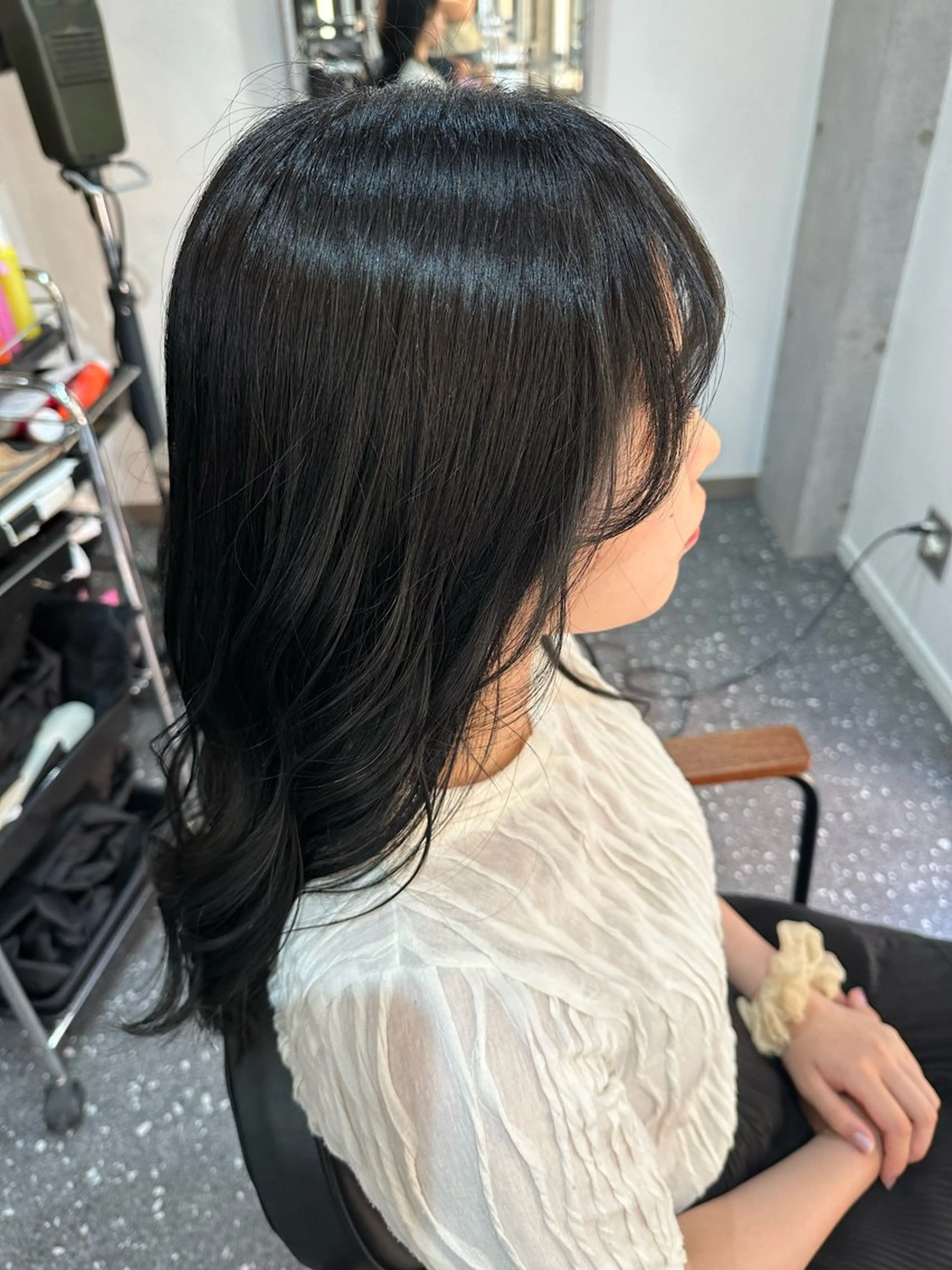 ロング カラー カット ヘアカラー トリートメント 髪質改善⭐️縮毛矯正 中野⭐️Rinaのヘアスタイル
