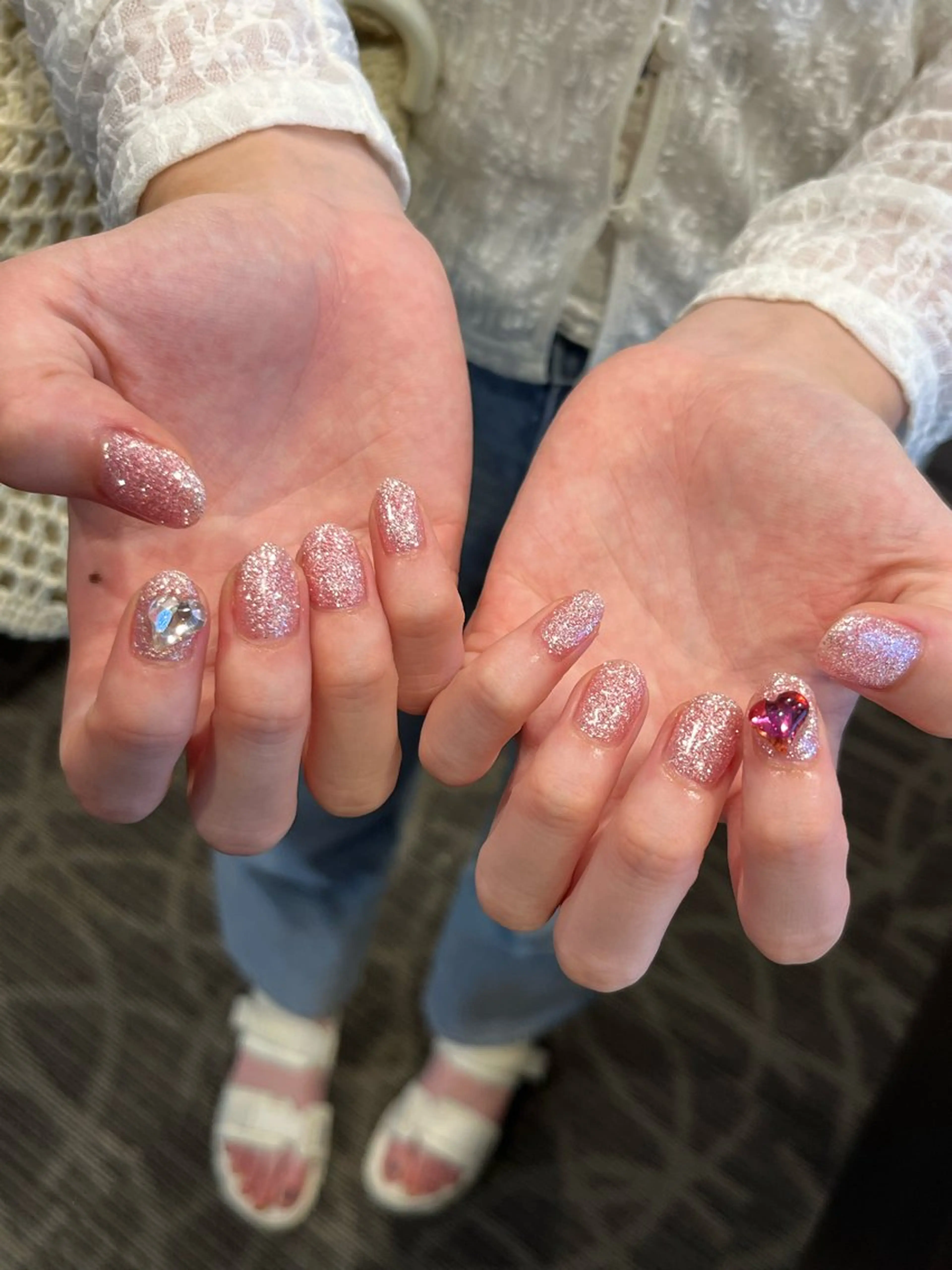 ショート ハンドネイル Nobody_ Mikieのネイルデザイン