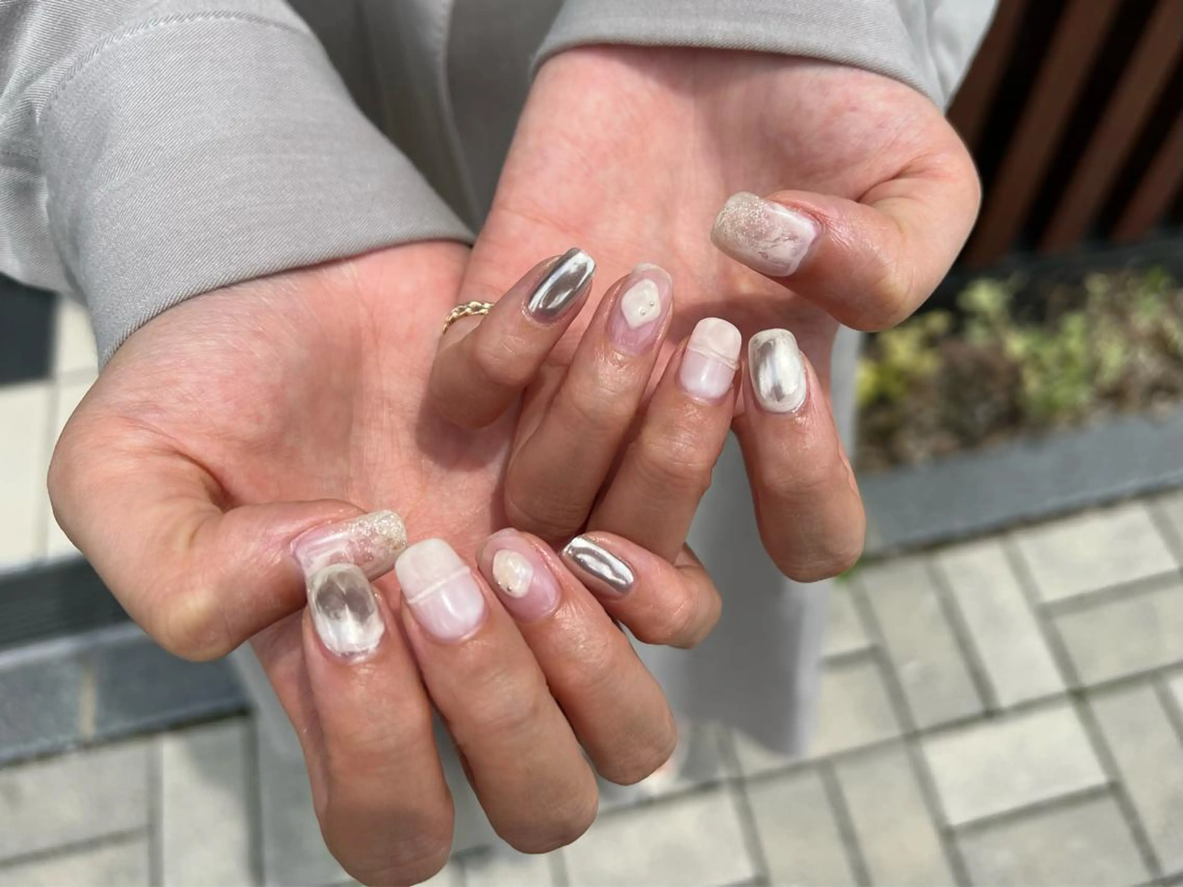 ネイル ハンドネイル 谷川 薫のネイルデザイン