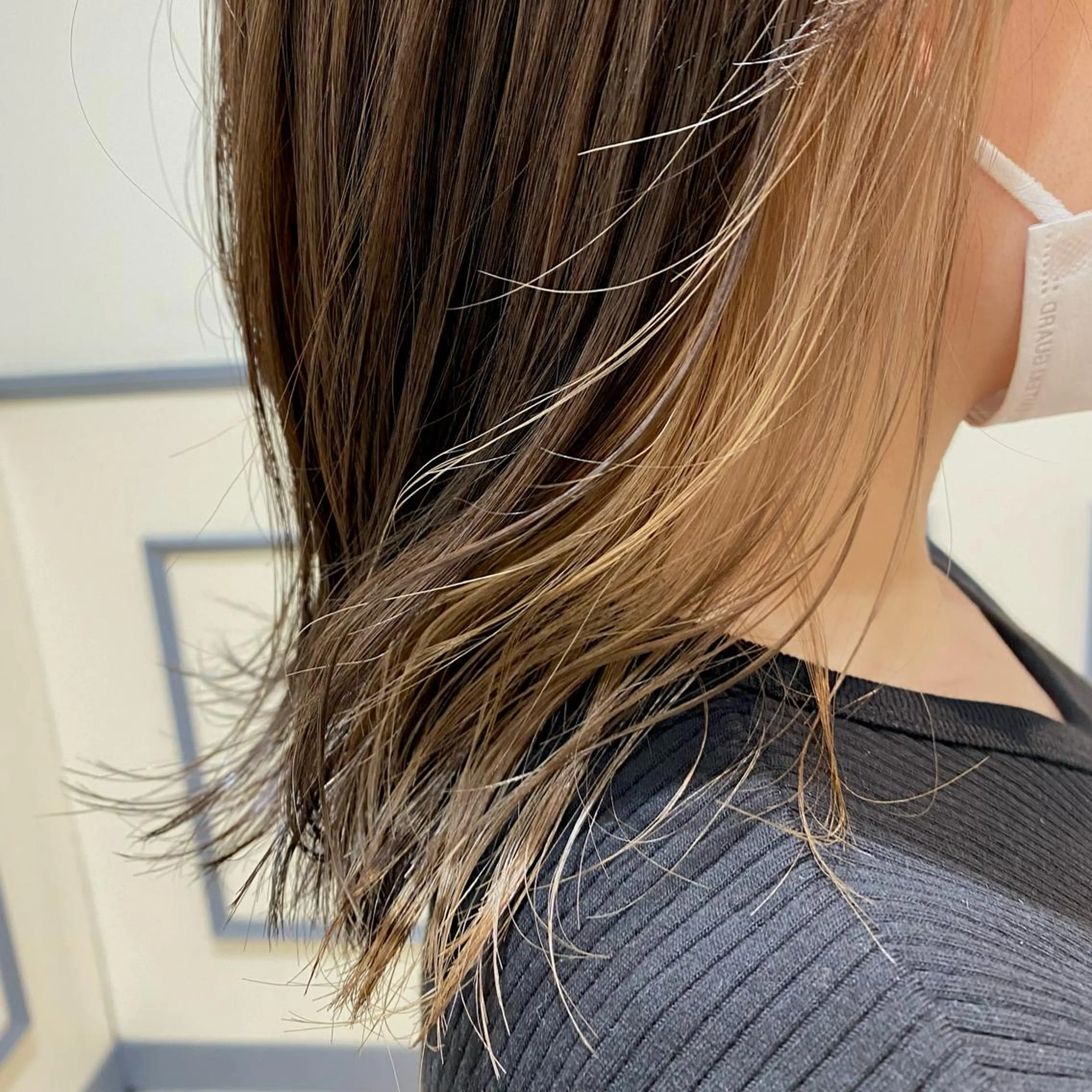 カラー 【eight宿河原】 すぎもとはづきのヘアスタイル