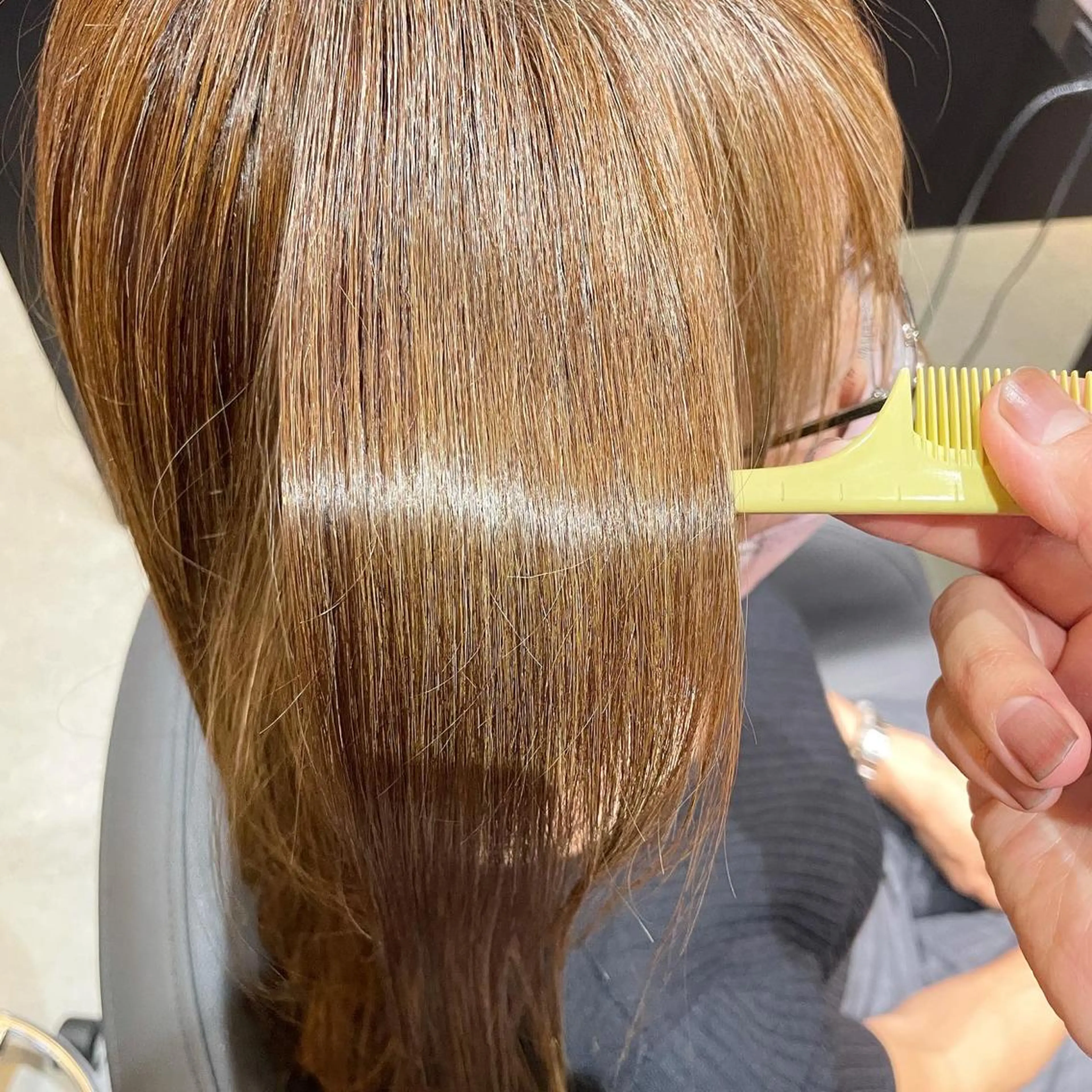 ロング パーマ 髪質改善 ストレートパーマ ショート/脱白髪染め ☆宇﨑悠実のヘアスタイル