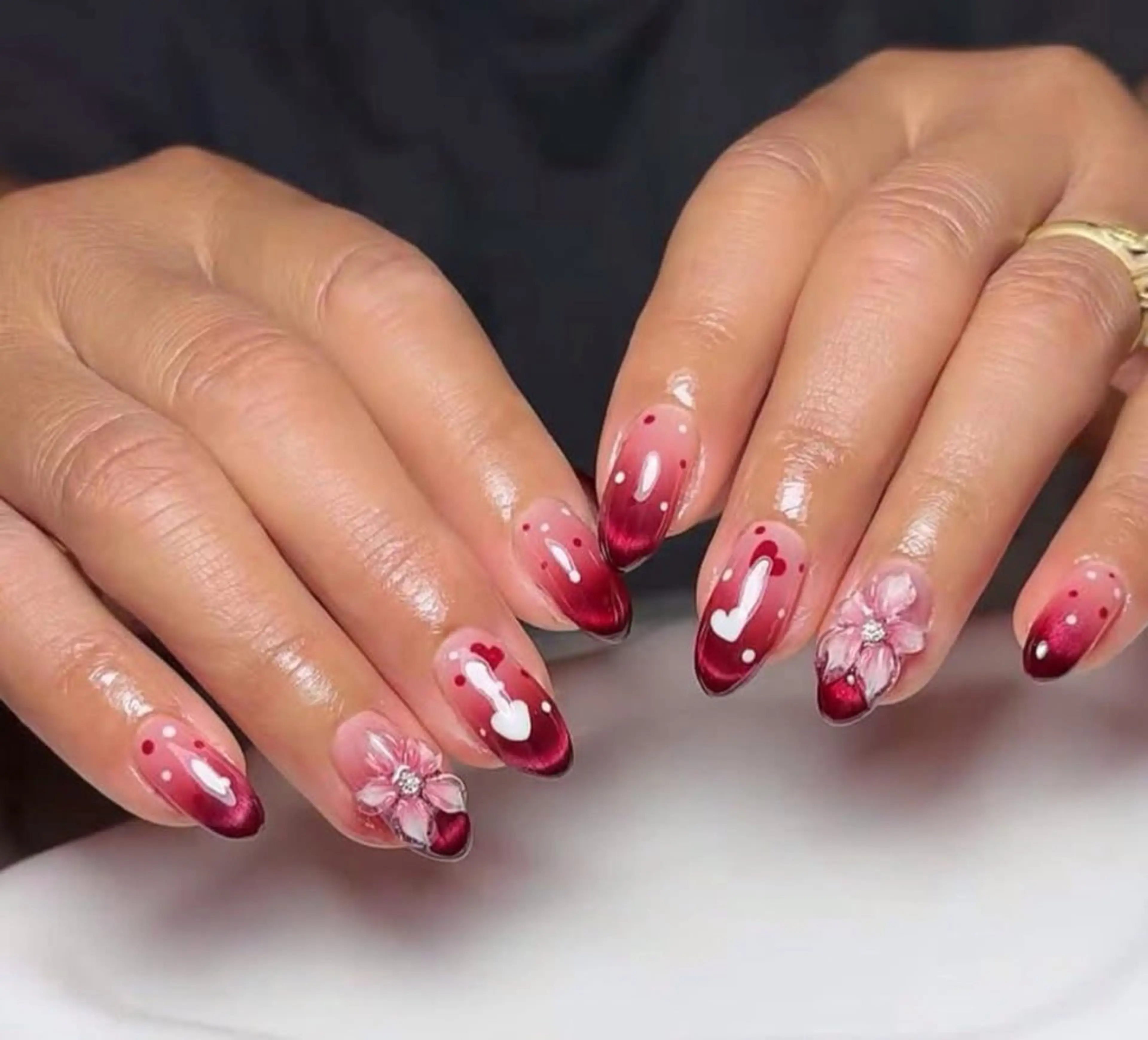 ネイル ジェルネイル 持ち込み ワンカラーネイル ハンドネイル FUJI Nail Salonのネイルデザイン