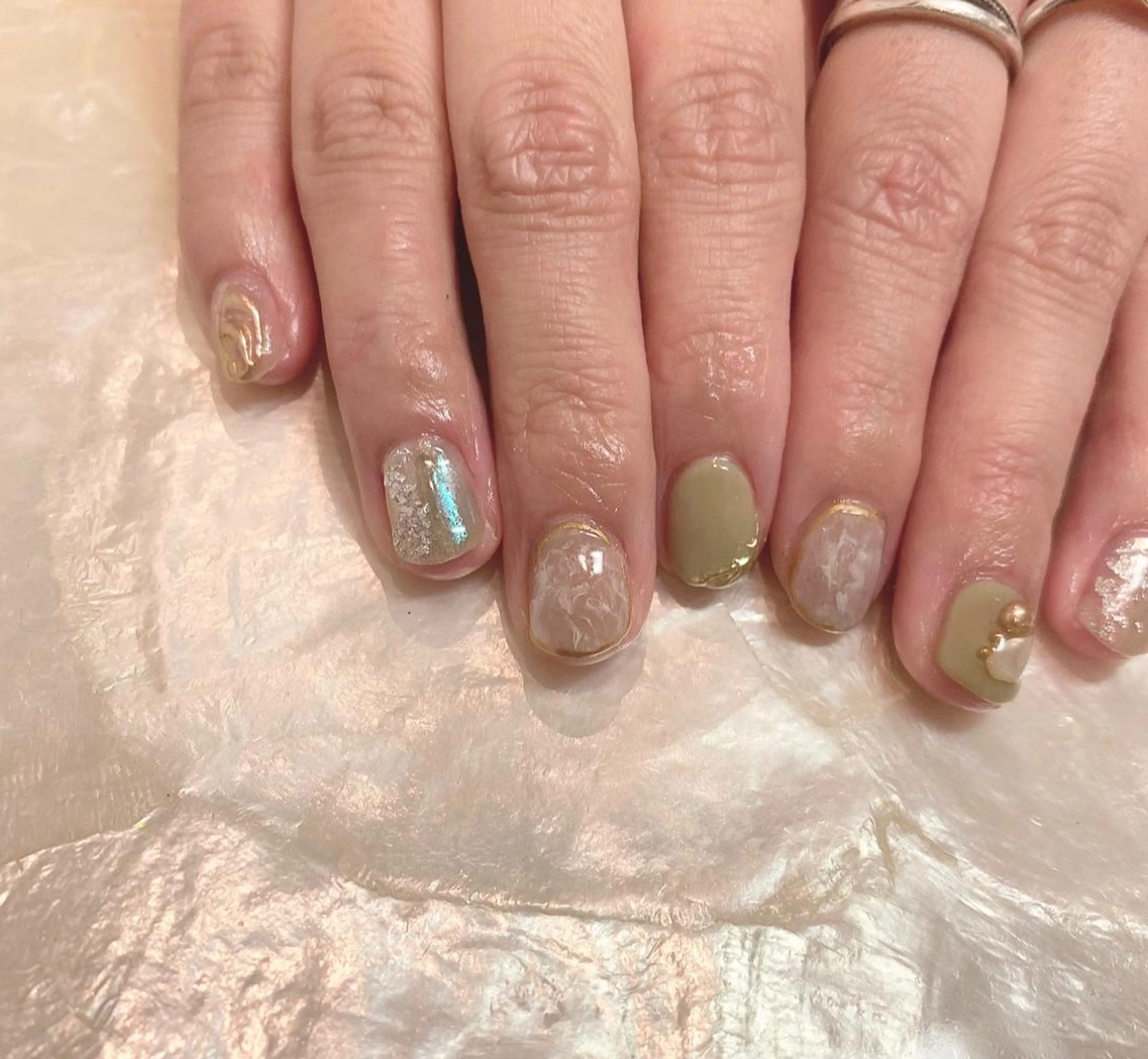 ネイル Mitsunaka rieのネイルデザイン