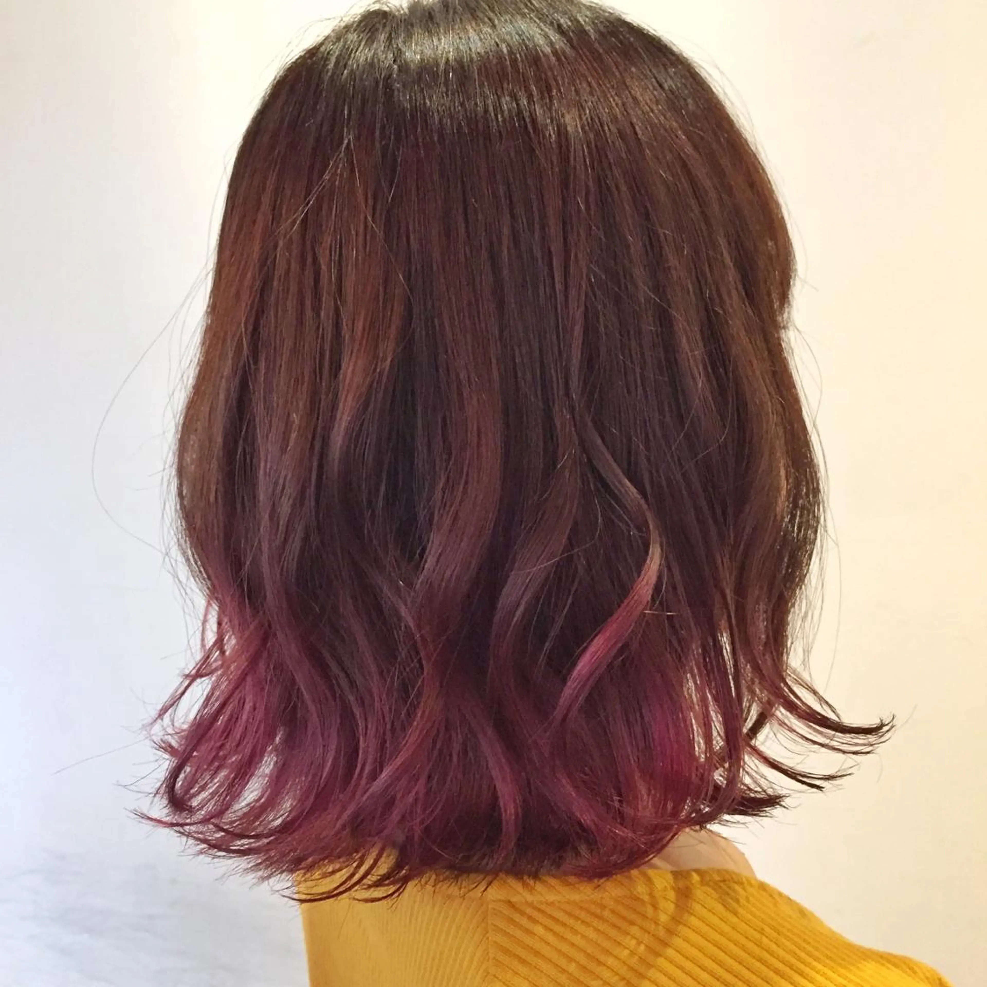 ショート カラー グラデーションカラー ピンクカラー ◇おの あすか◇のヘアスタイル