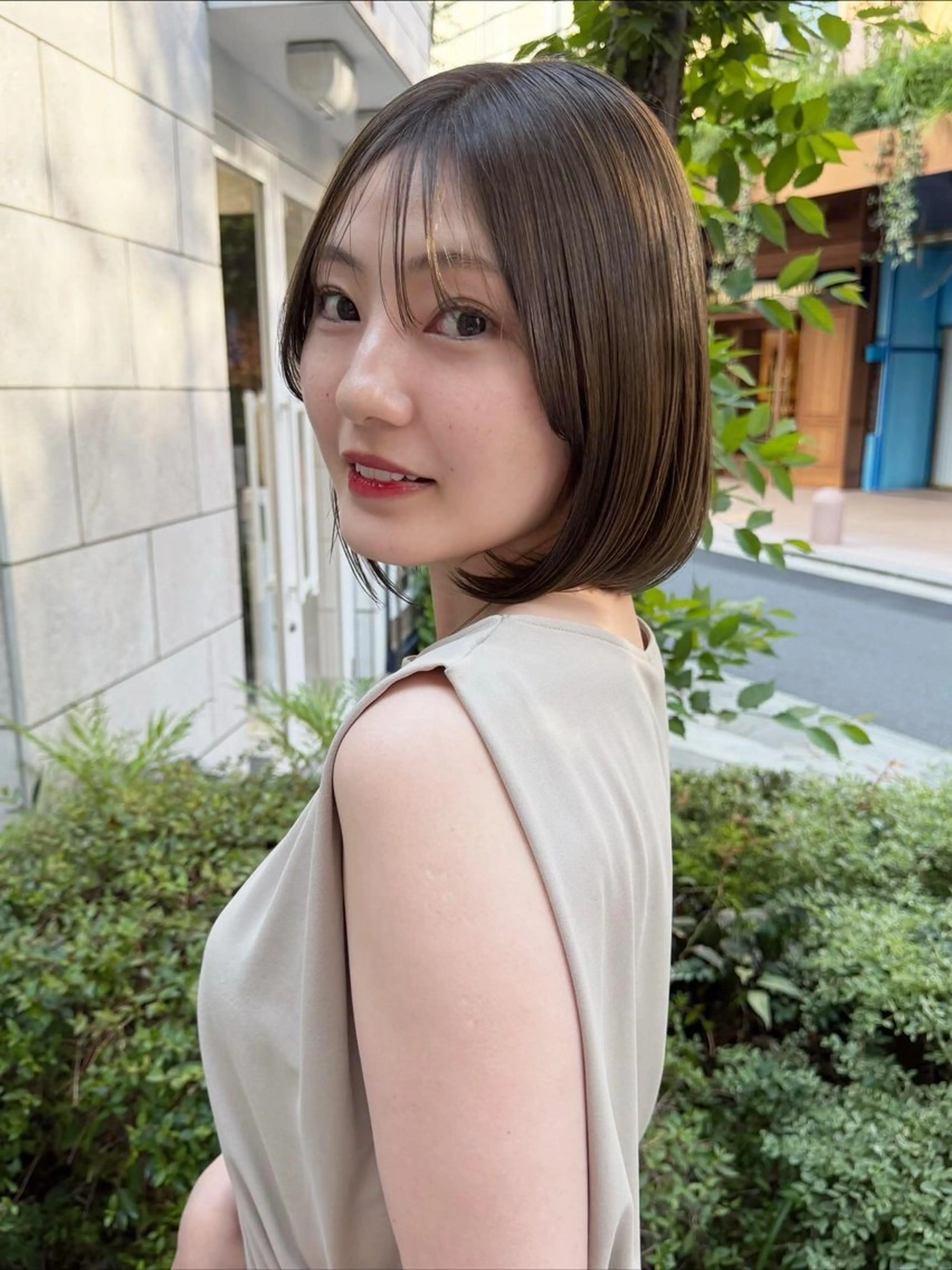 ショート カラー カット ヘアカラー RorriM natsuのヘアスタイル