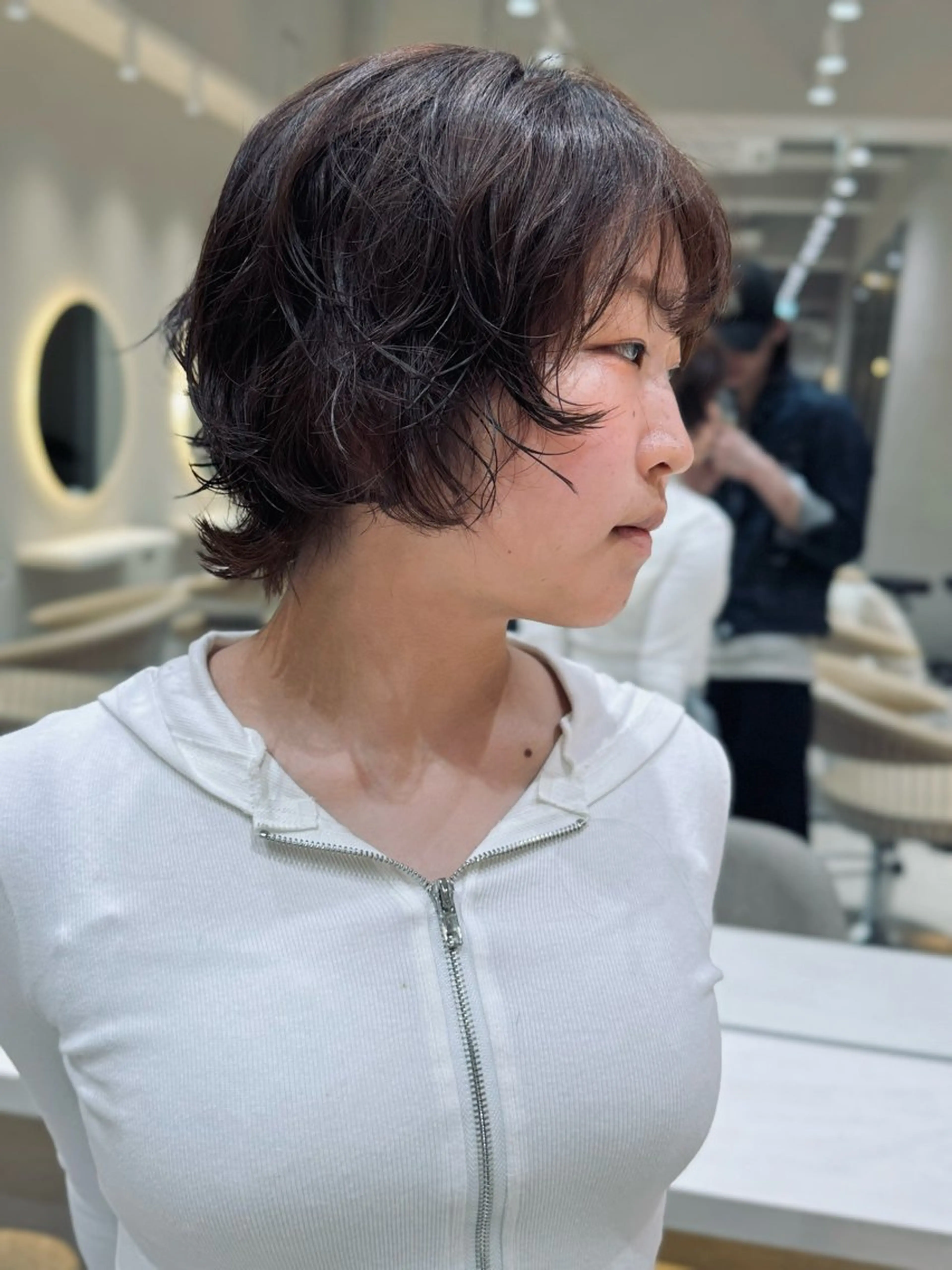 ショート カット ヘアカラー パーマ 🩵縮毛矯正・ボブ 岩原朋也🩵のヘアスタイル