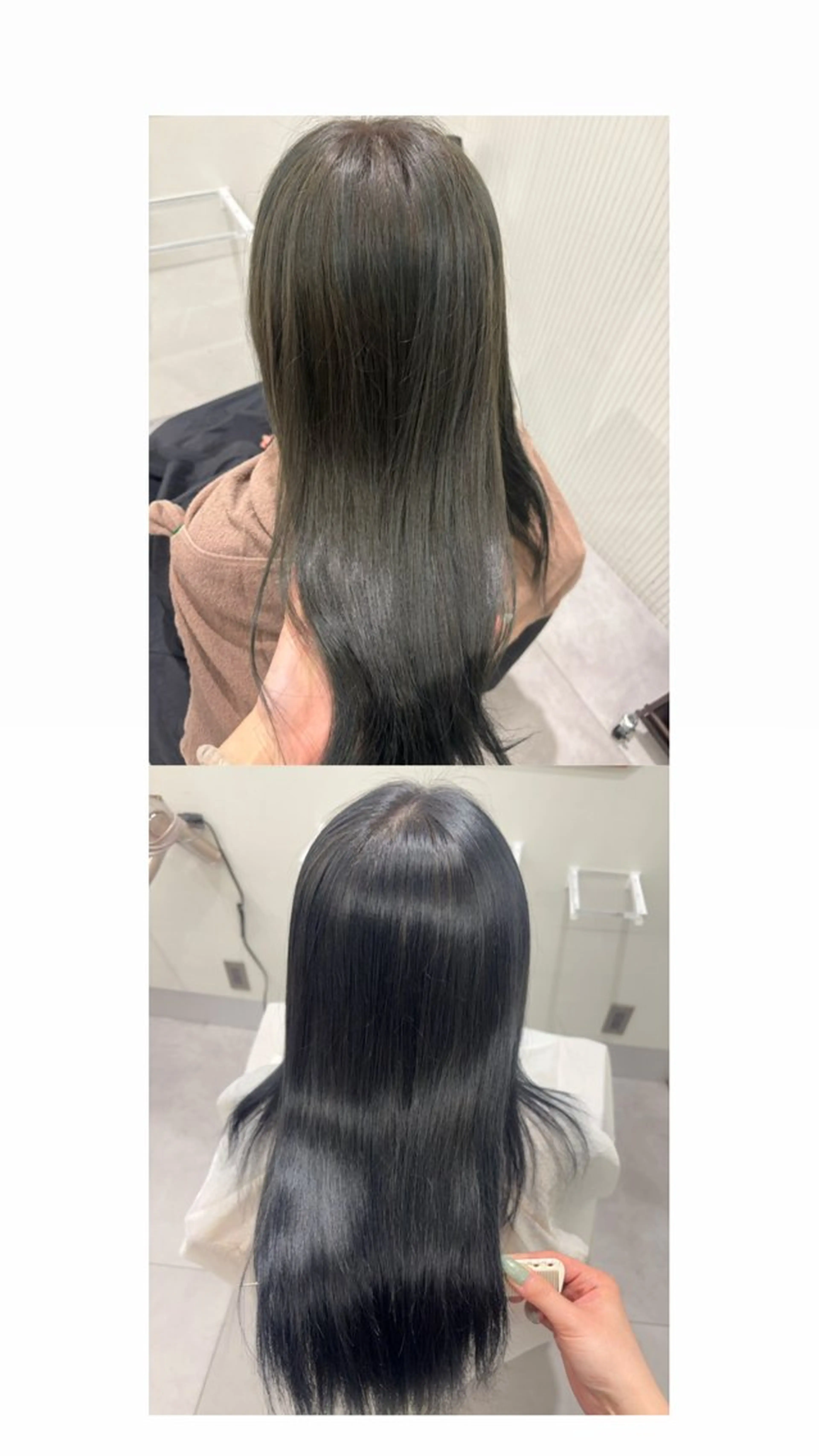 カラー ブルーカラー ネイビーカラー ヘアカラー Mi yuのヘアスタイル