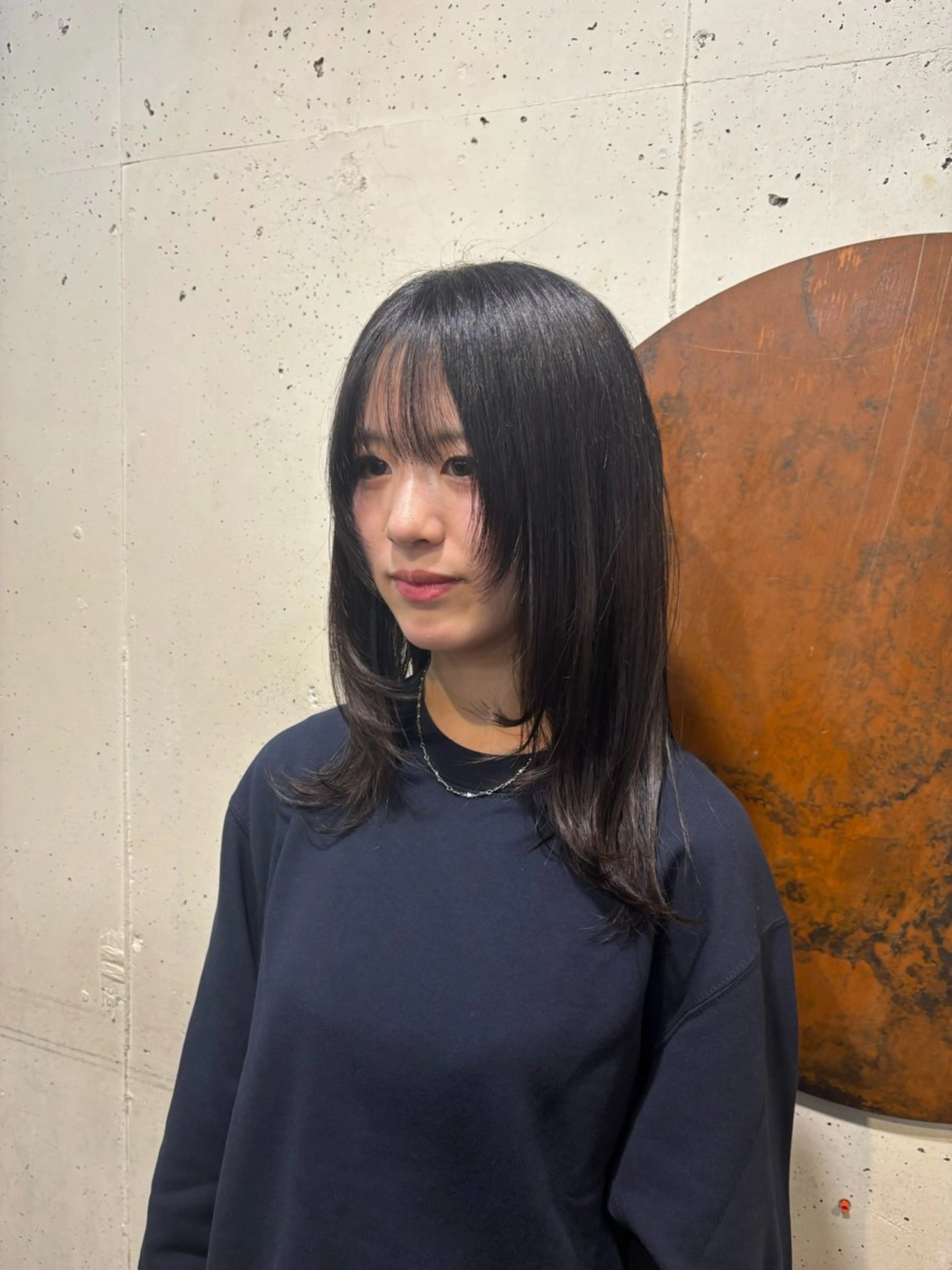 ✨肩下の仕上がり✨レイヤーカットorミディアムカット✂️【ミニモ限定無料カット】✂️【19:00​〜​】🌹🌹の写真