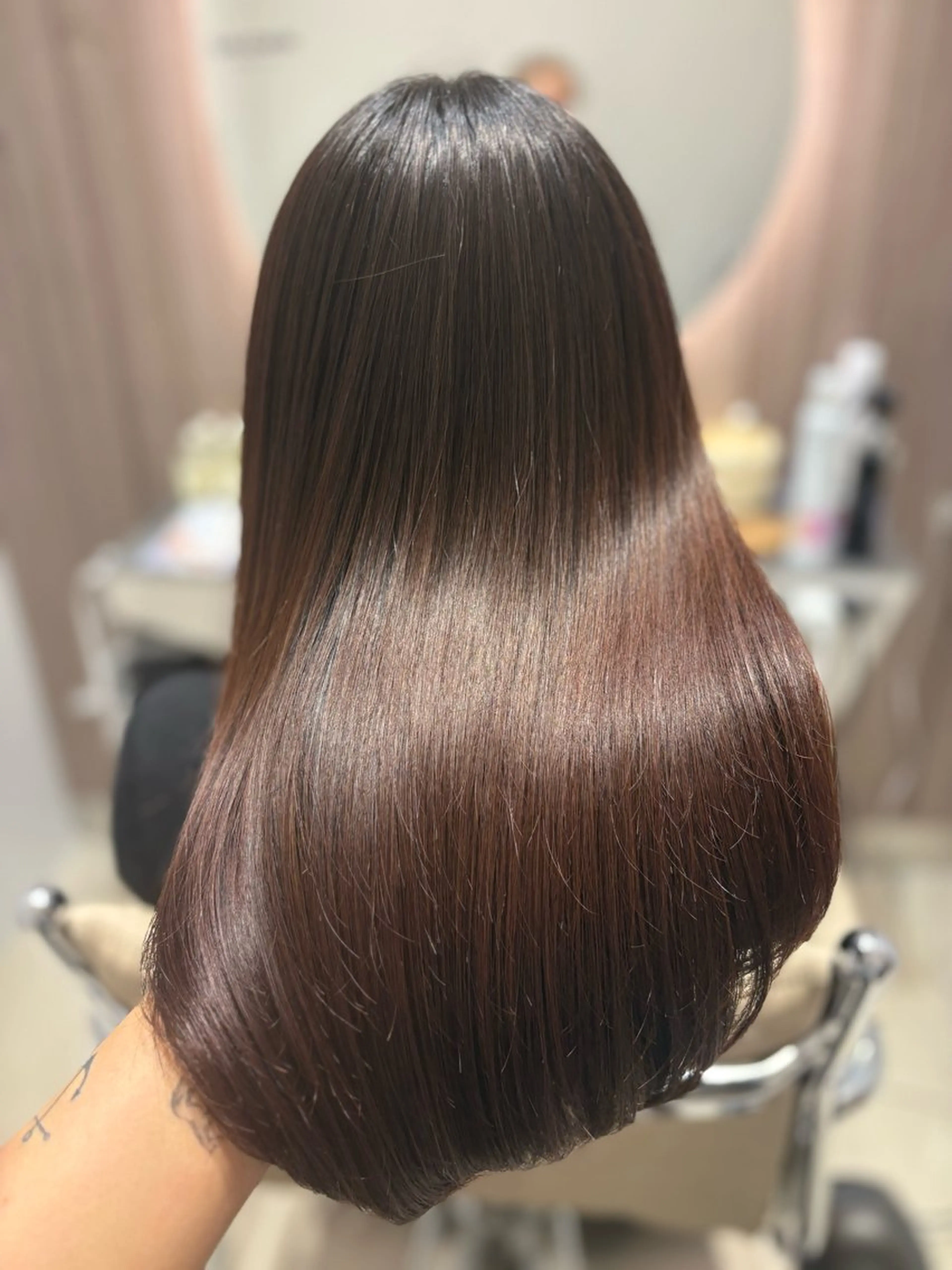 ロング トリートメント メンズ／パーマ ／レディース髪質改善のヘアスタイル