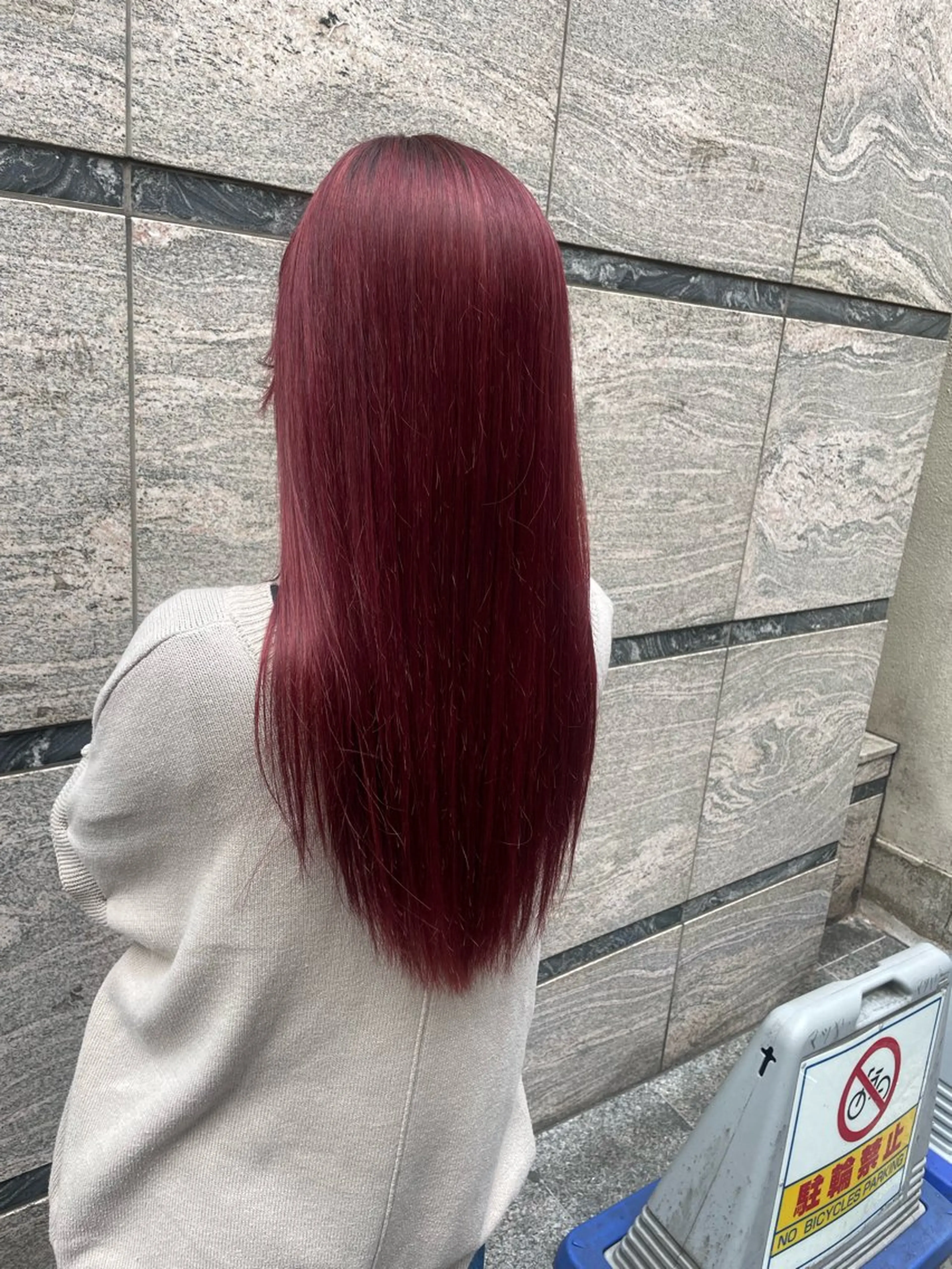 ロング ケアカラー 髪質改善 トリートメント 海外ヘア🇺🇸✨ 恵比寿　MIYUKIのヘアスタイル