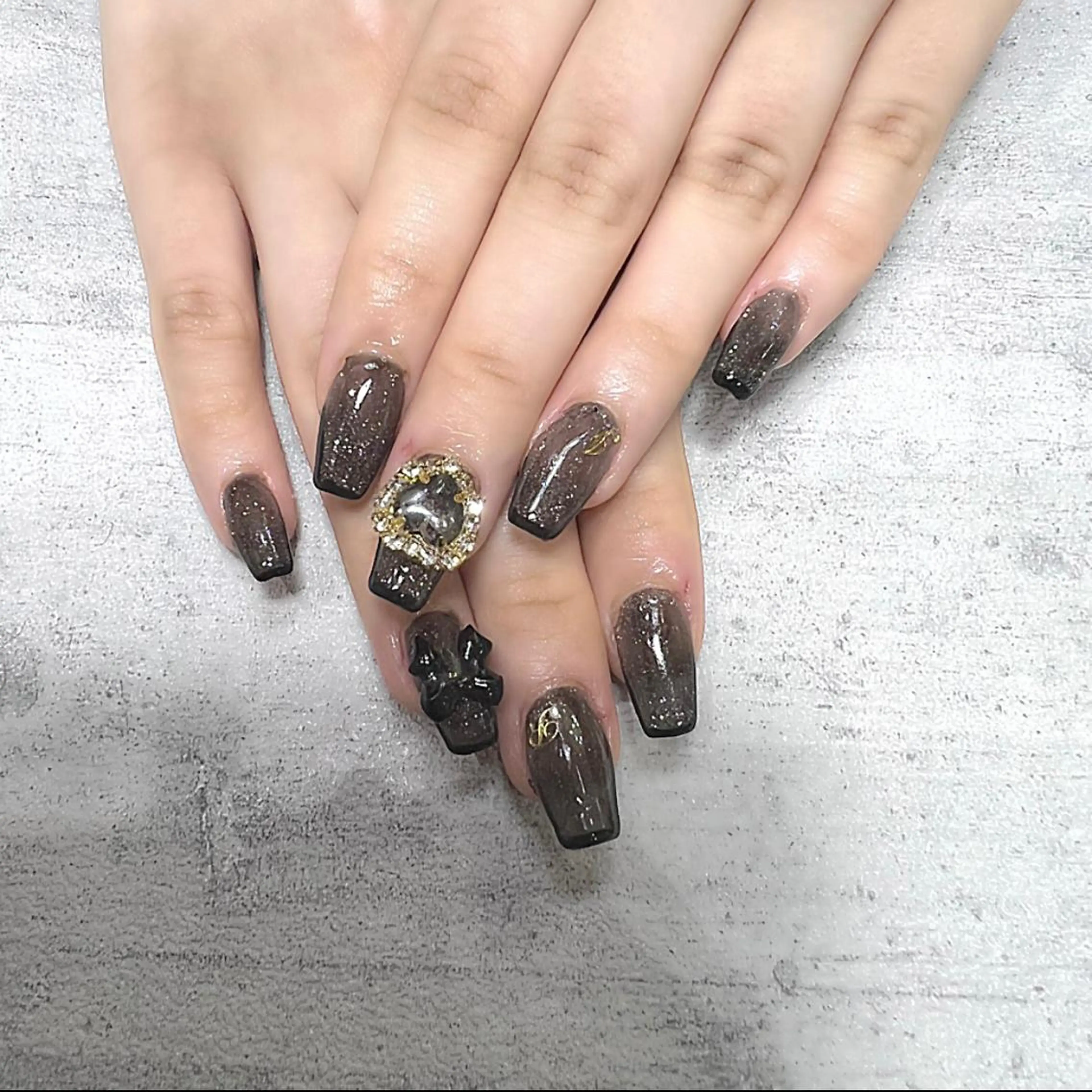 ネイル ハンドネイル Majesticrose_nail所属・nail l_yukiのネイルデザイン