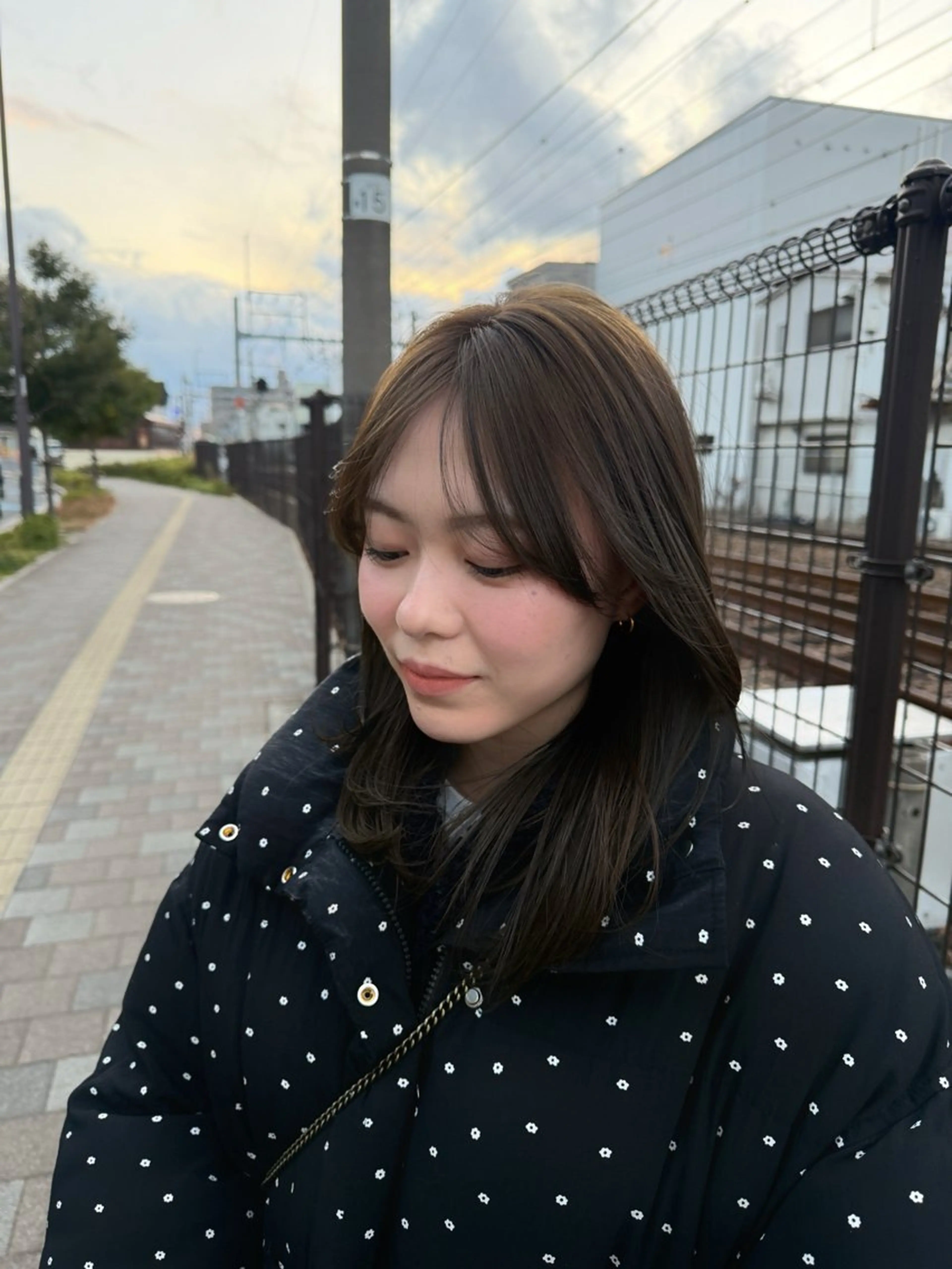 ミディアム レイヤーカット 大原/和泉府中 /レイヤー/ショートのヘアスタイル