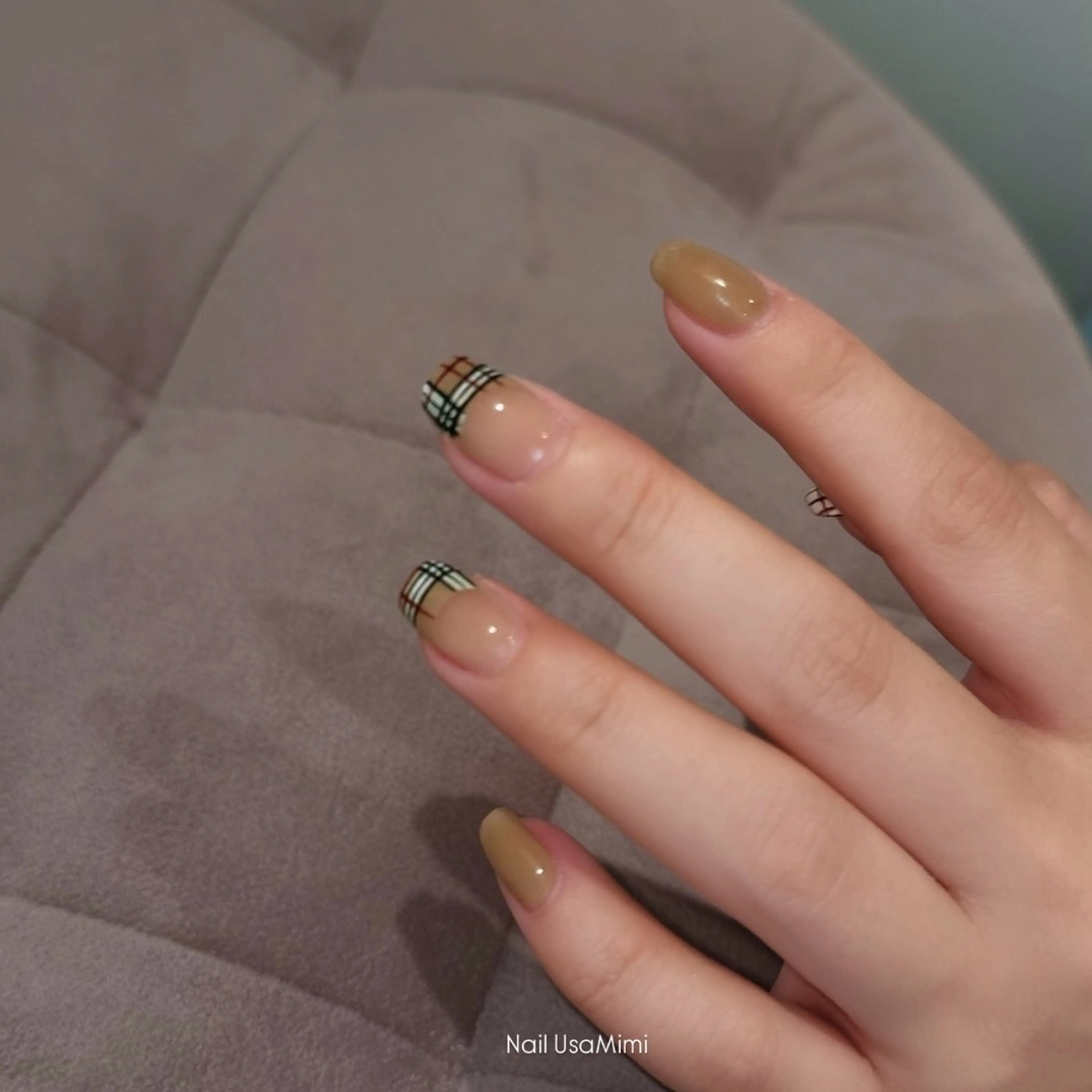 ネイル アートネイル 本町NailUsaM imi MOMOKAのネイルデザイン