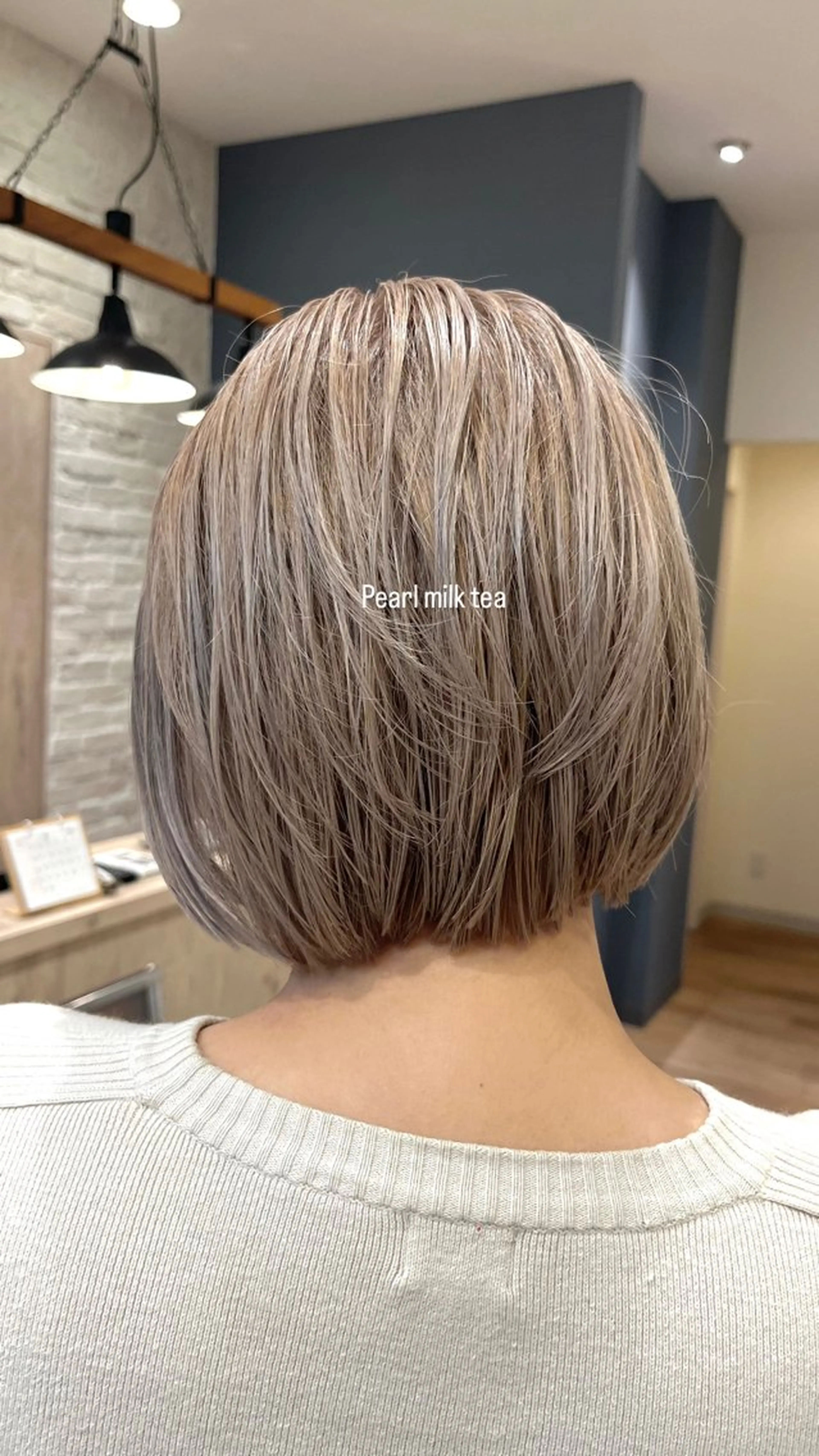 ミディアム カラー ヘアカラー セジールヘアメゾン所属・韓国レイヤー/透明感 カラー🐈曾根高のヘアスタイル