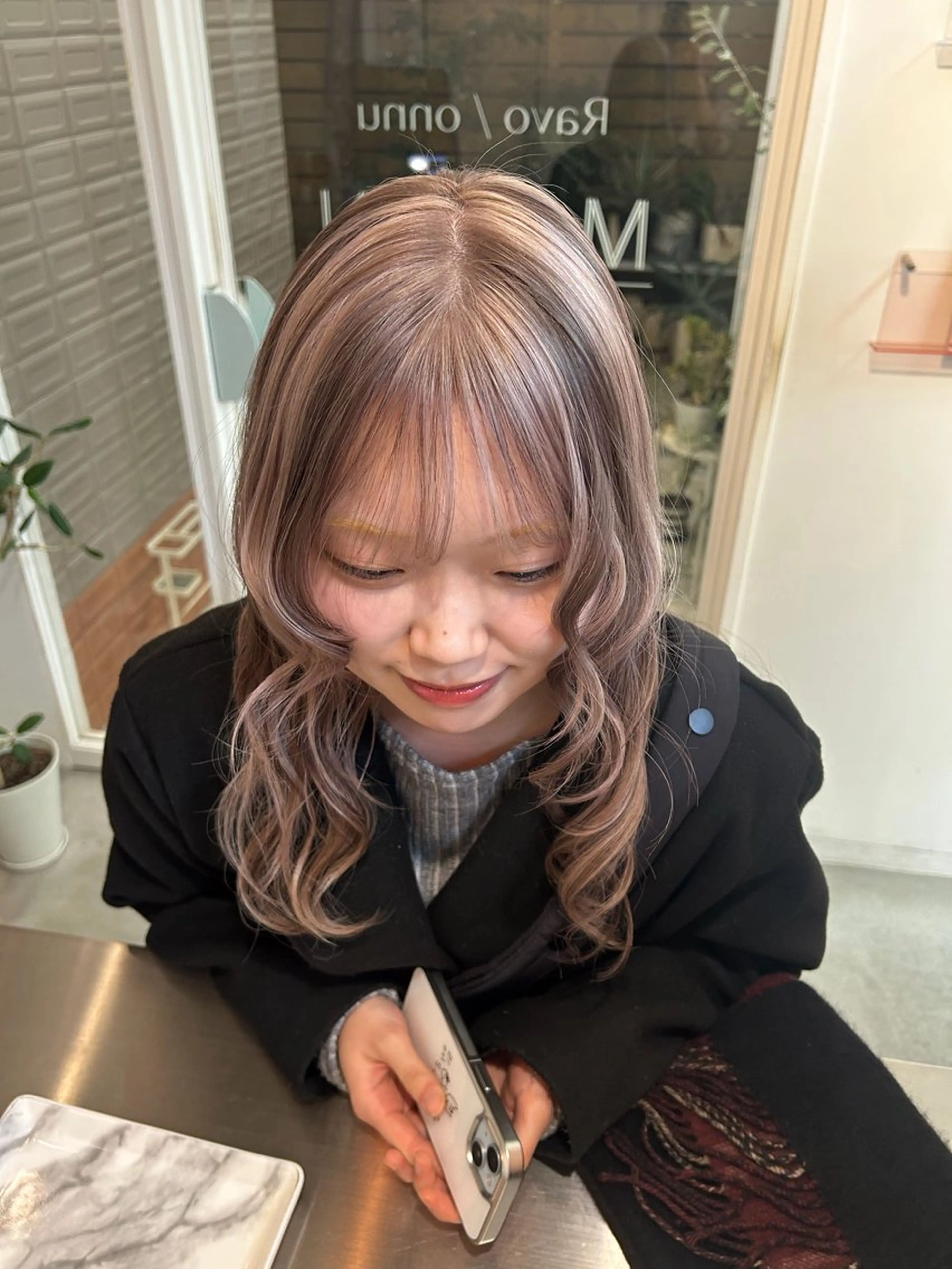 カラー ヘアカラー Ravo所属・キラ/ハイトーン/ 天神美容室のヘアスタイル