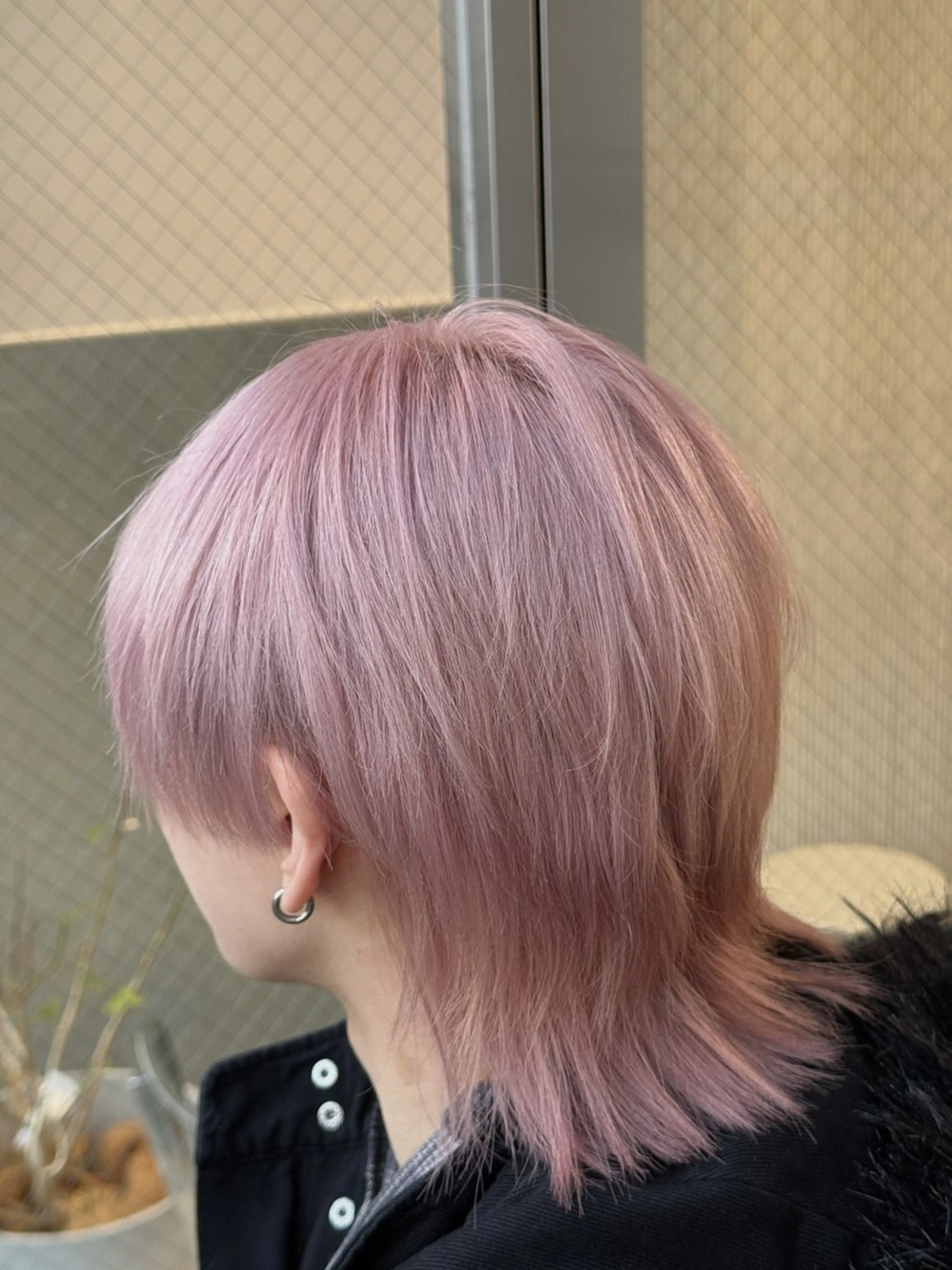 メンズ ヘアカラー メンズハイトーン ホワイトカラー 彩のヘアスタイル