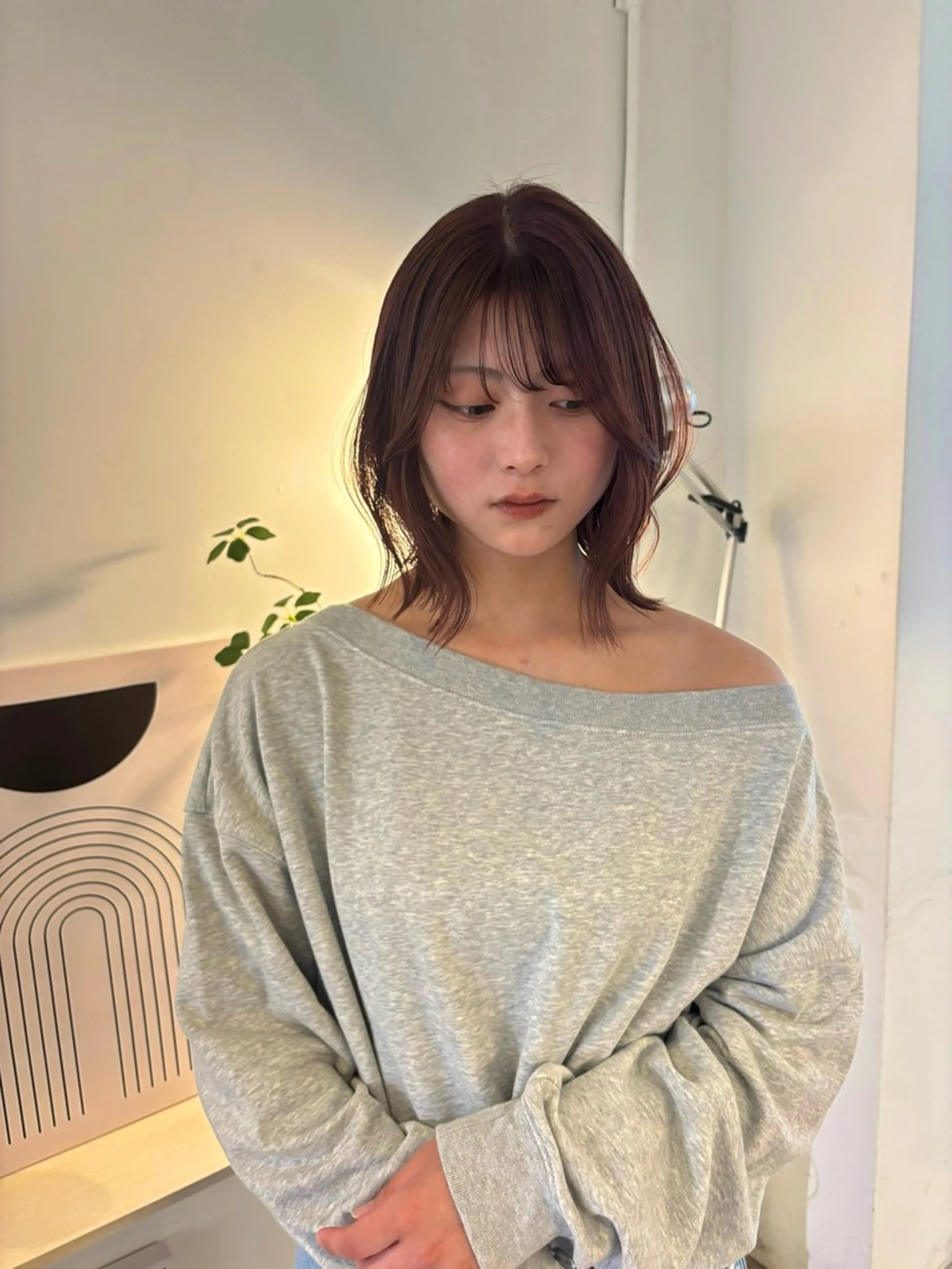 カラー ヘアカラー Hikari / 天神大名/暖色カラーのヘアスタイル