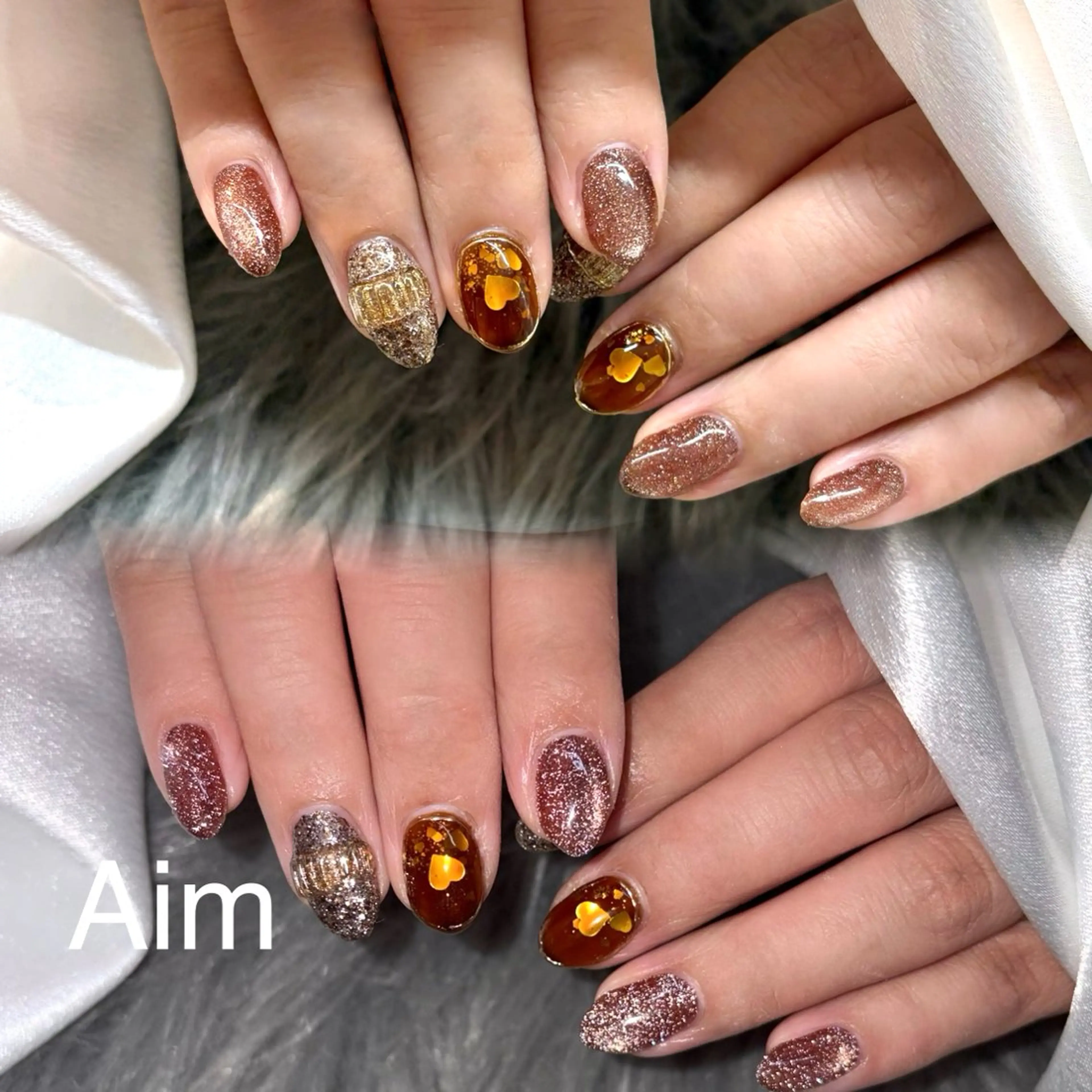 ネイル ハンドネイル Aim🌿 kanaのネイルデザイン