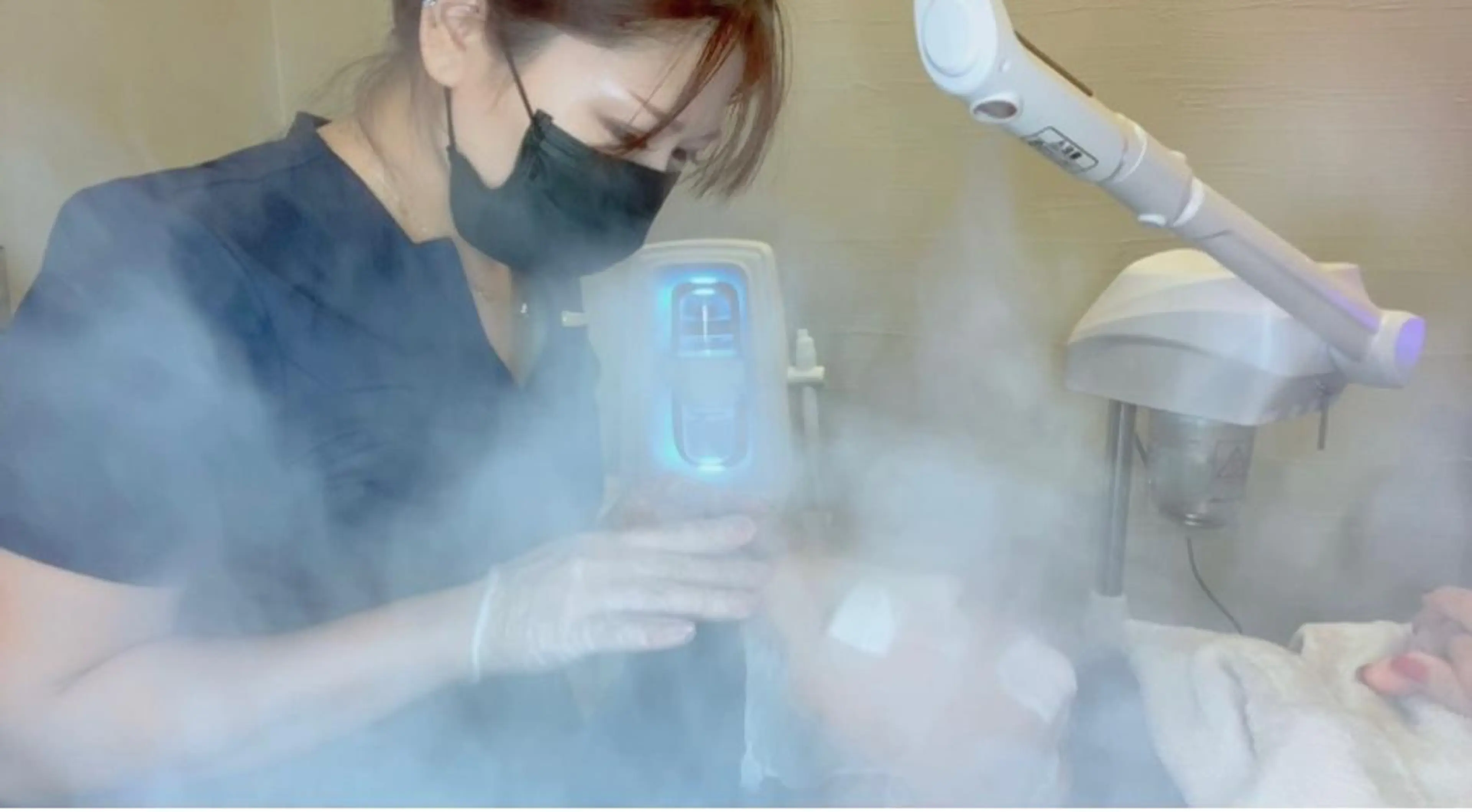 【セルフ毛穴洗浄ハイドロピーリング😶‍🌫️よもぎ蒸しセット】の写真