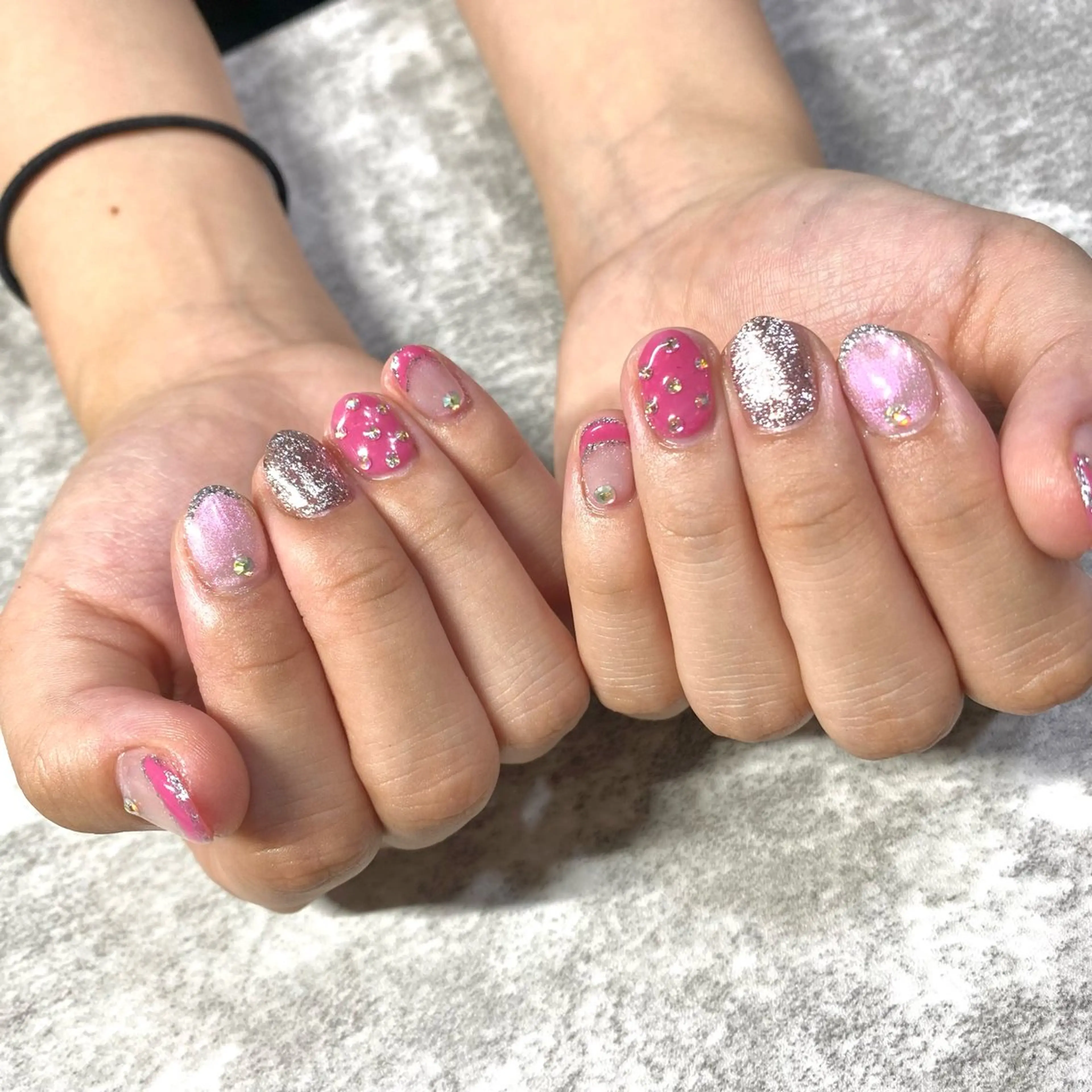 ネイル ピンク ハンドネイル ★Rinail... .のネイルデザイン