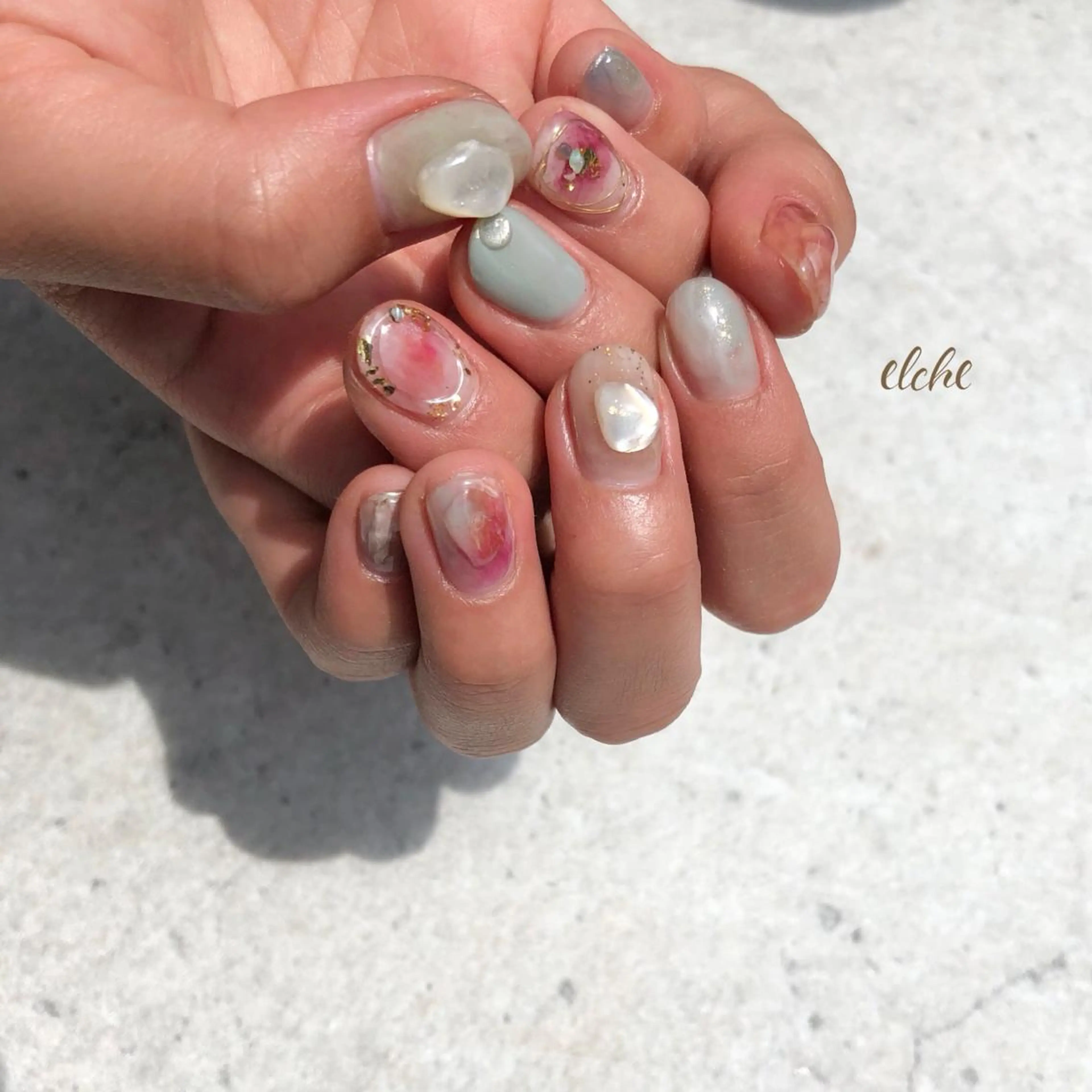 ネイル Rio 𓍼のネイルデザイン