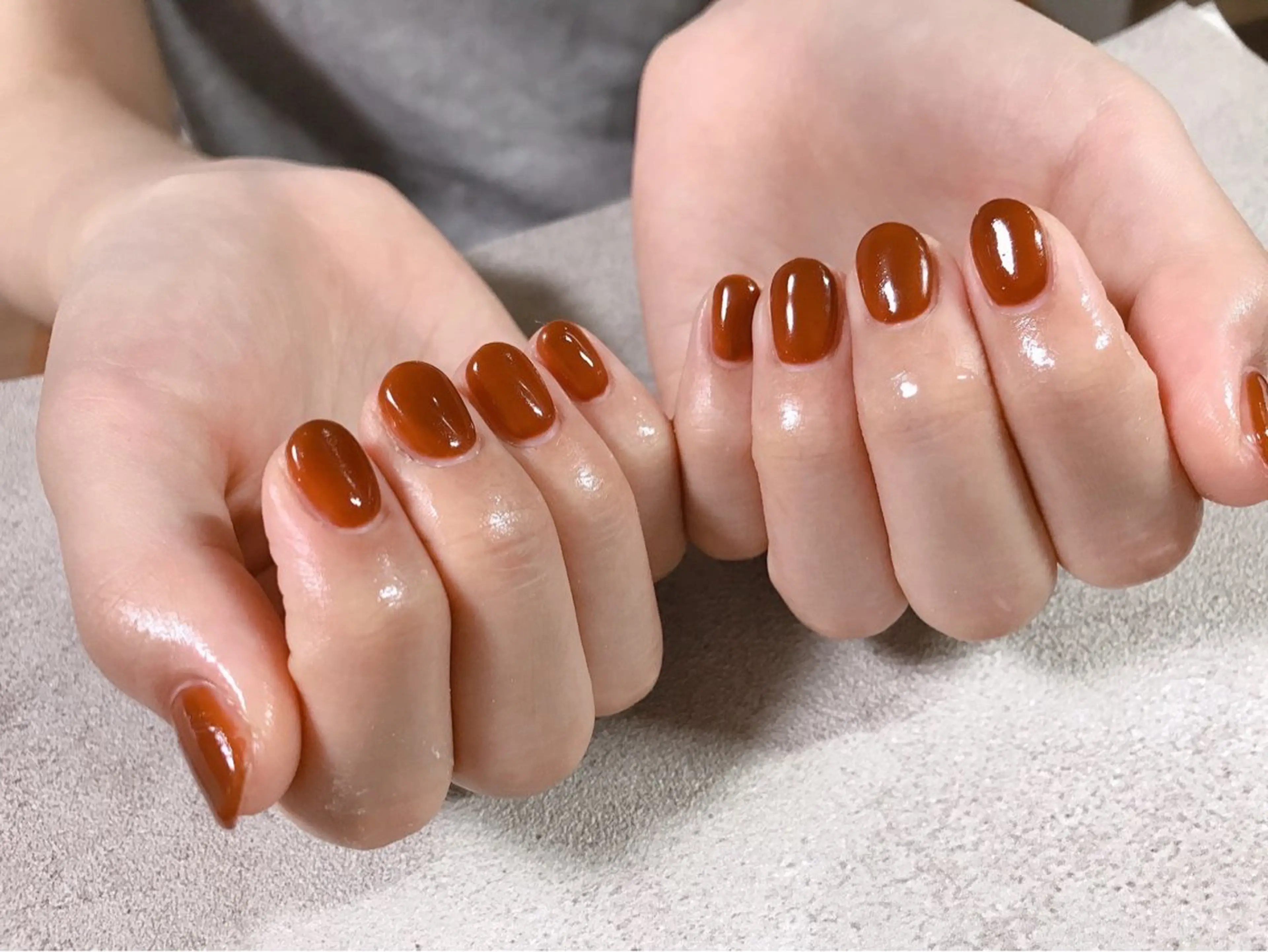 ネイル オーロラネイル フットネイル フレンチネイル ジェルネイル 韓国ネイル ハンドネイル kiki nail たまプラーザのネイルデザイン