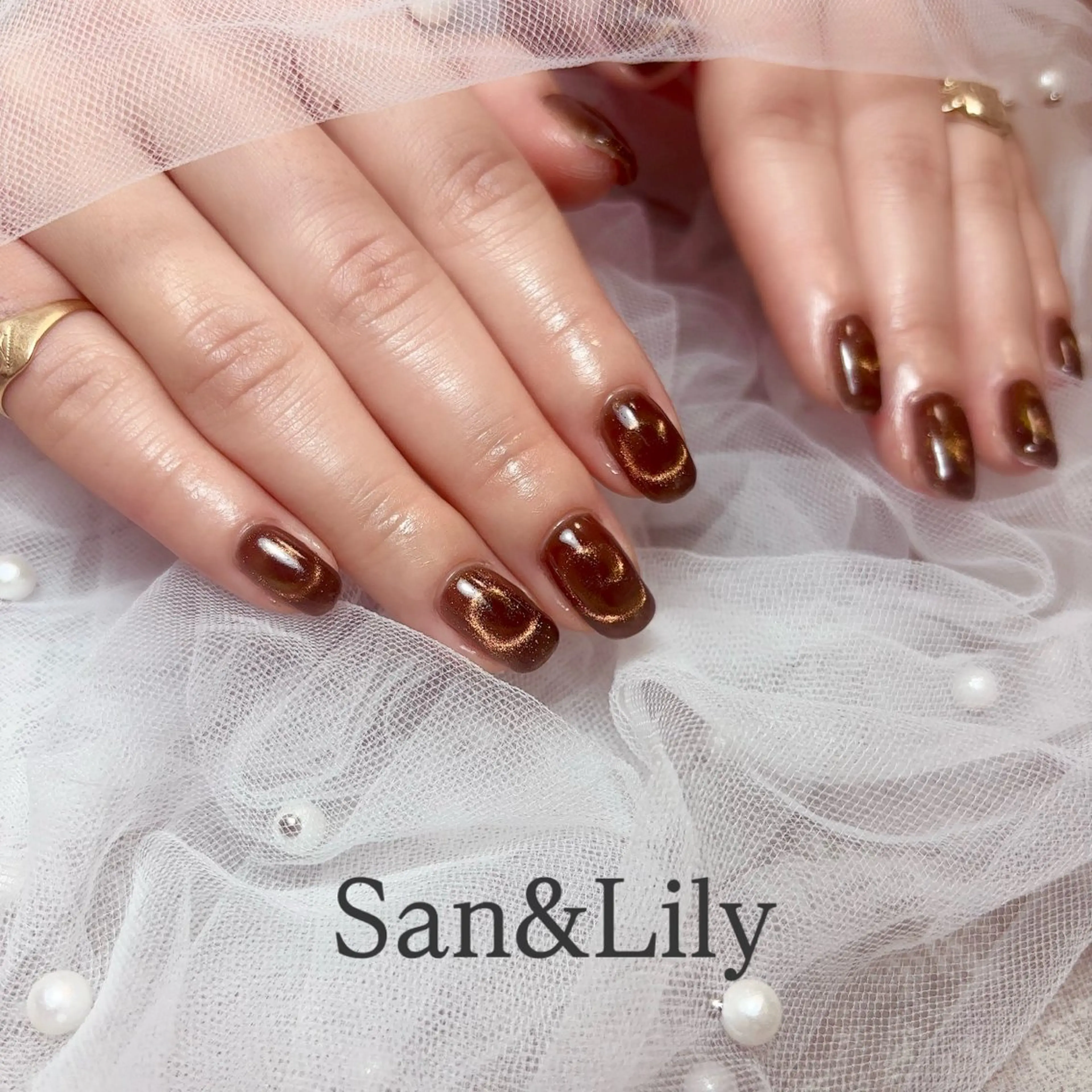 ネイル ハンドネイル San＆Lily madokaのネイルデザイン