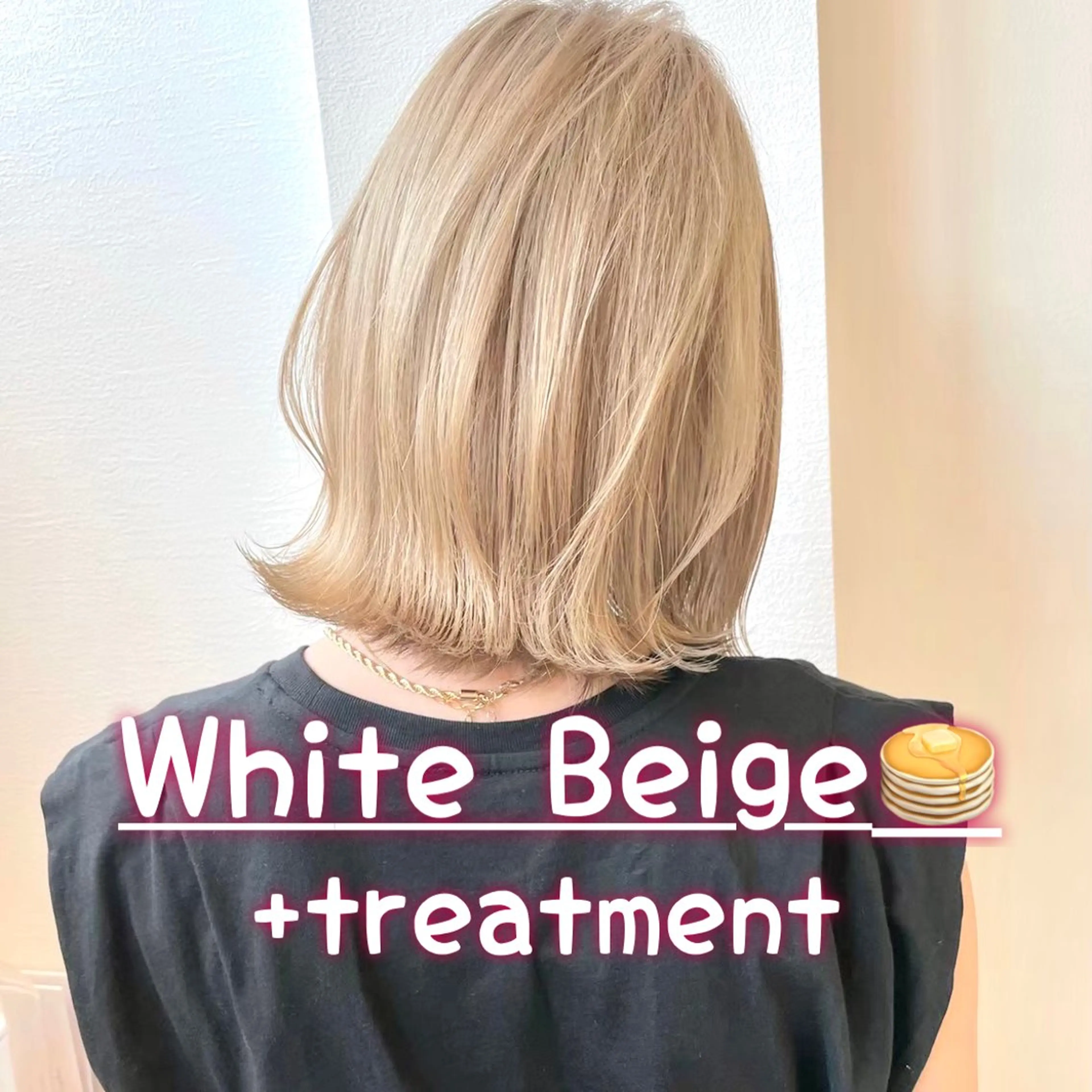 ミディアム カラー 原宿/韓国ボブ /くびれボブ/優希のヘアスタイル