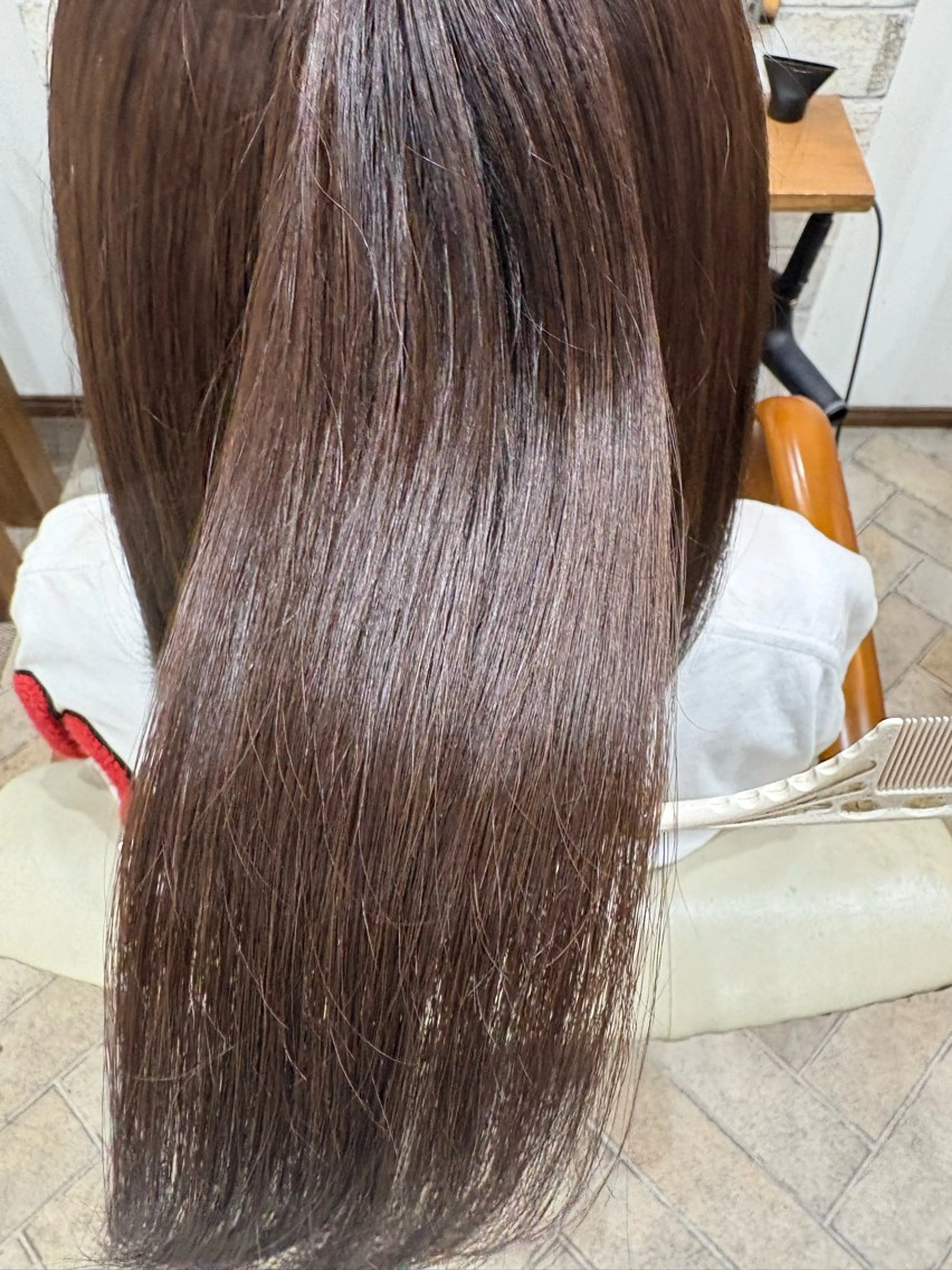 カラー 髪質改善カラー/ 結べるレイヤー/文野のヘアスタイル