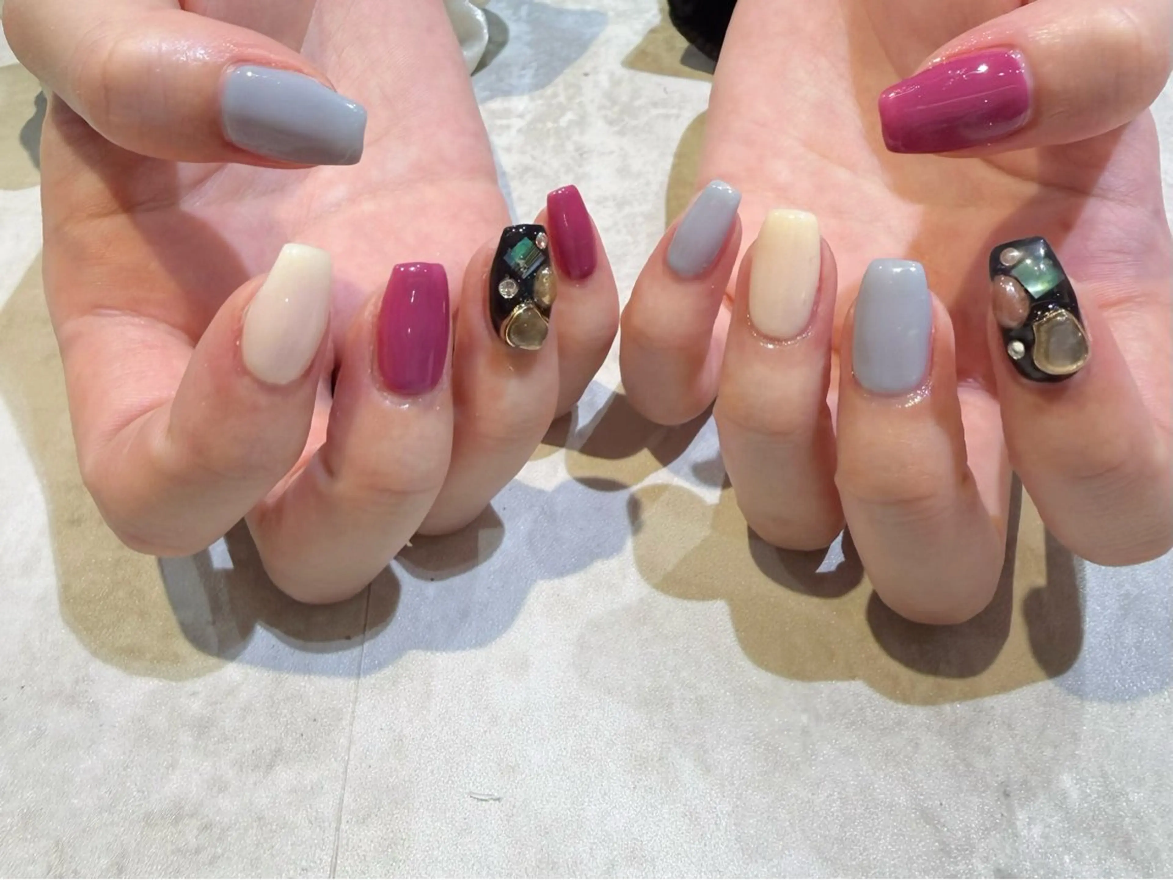 ネイル 舞田 苑香のネイルデザイン