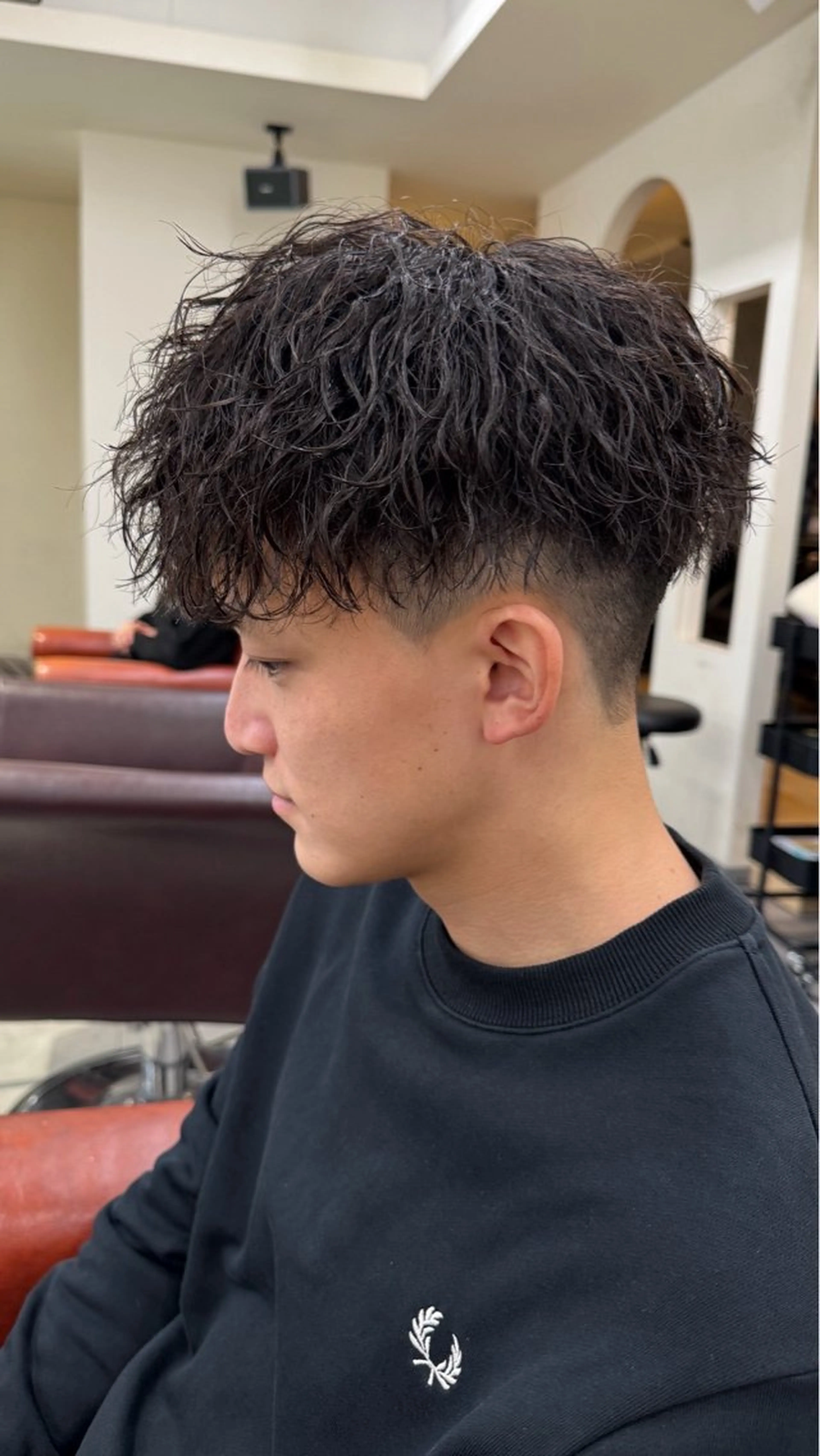 メンズ 京都駅メンズサロン マッシュのヘアスタイル