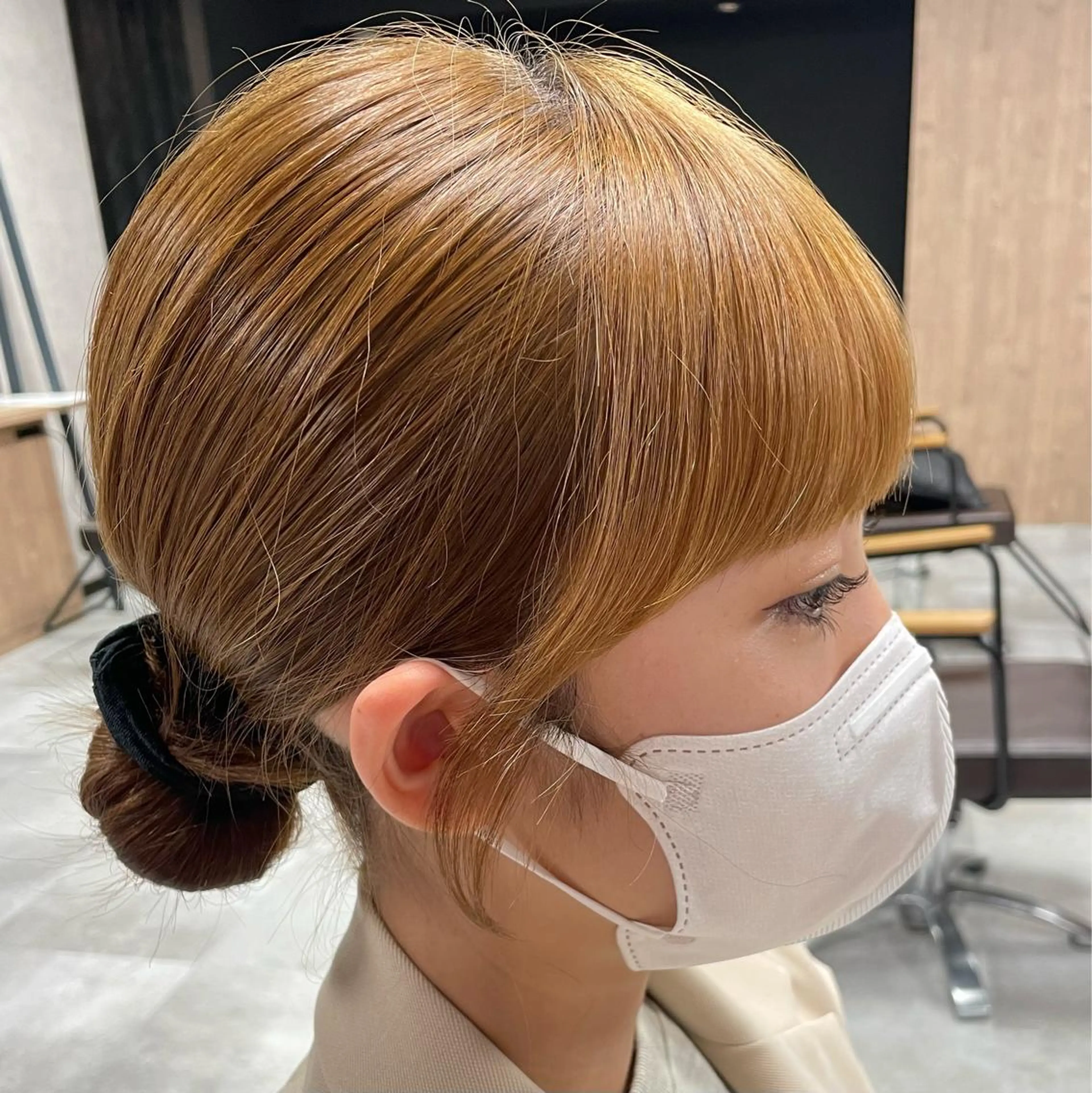 セミロング トレンド韓国レイヤー 🇰🇷のんのヘアスタイル