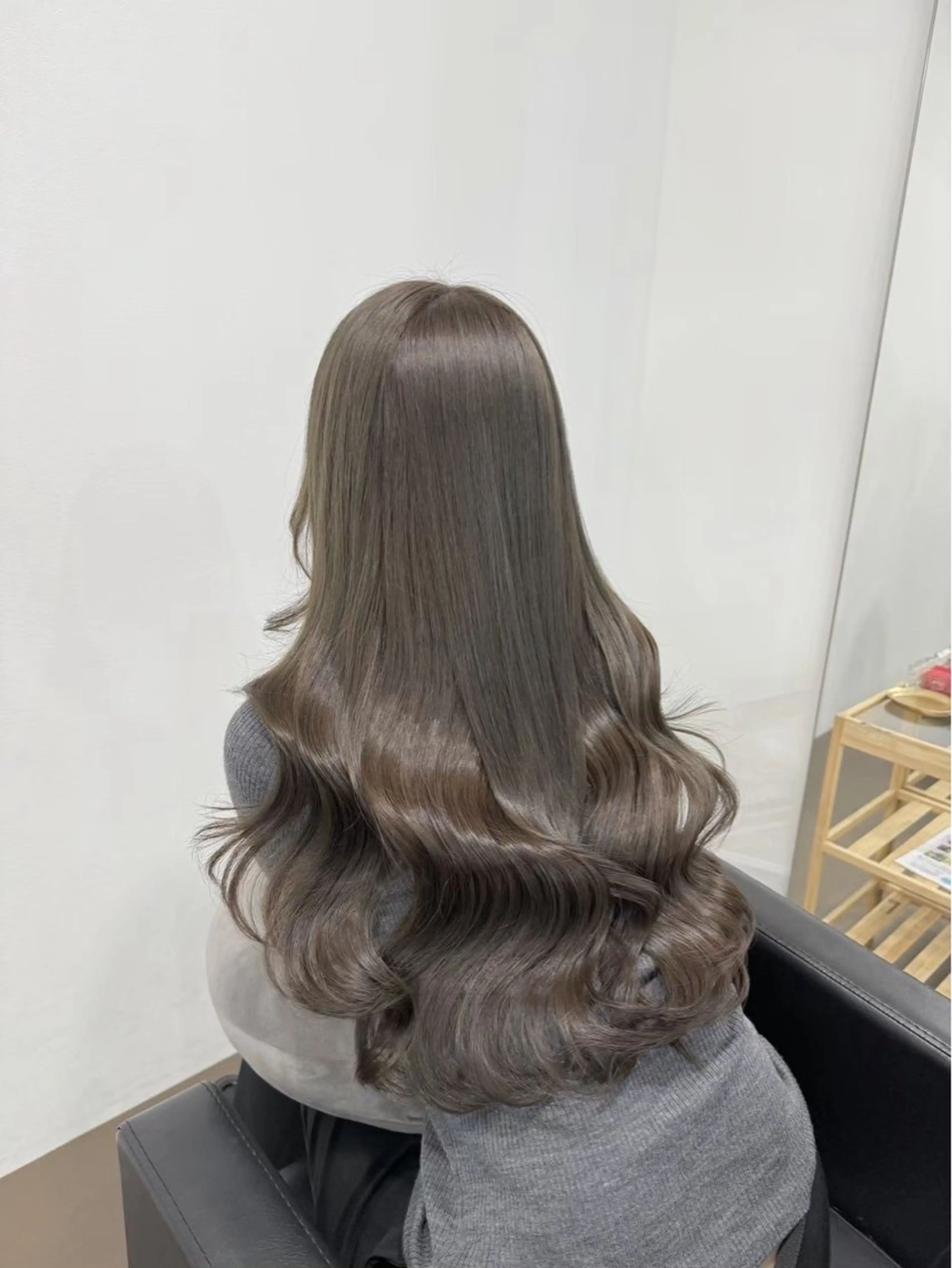 ロング カラー カット ヘアカラー トリートメント 透明感カラー/梅田 /髪質改善/はるきのヘアスタイル