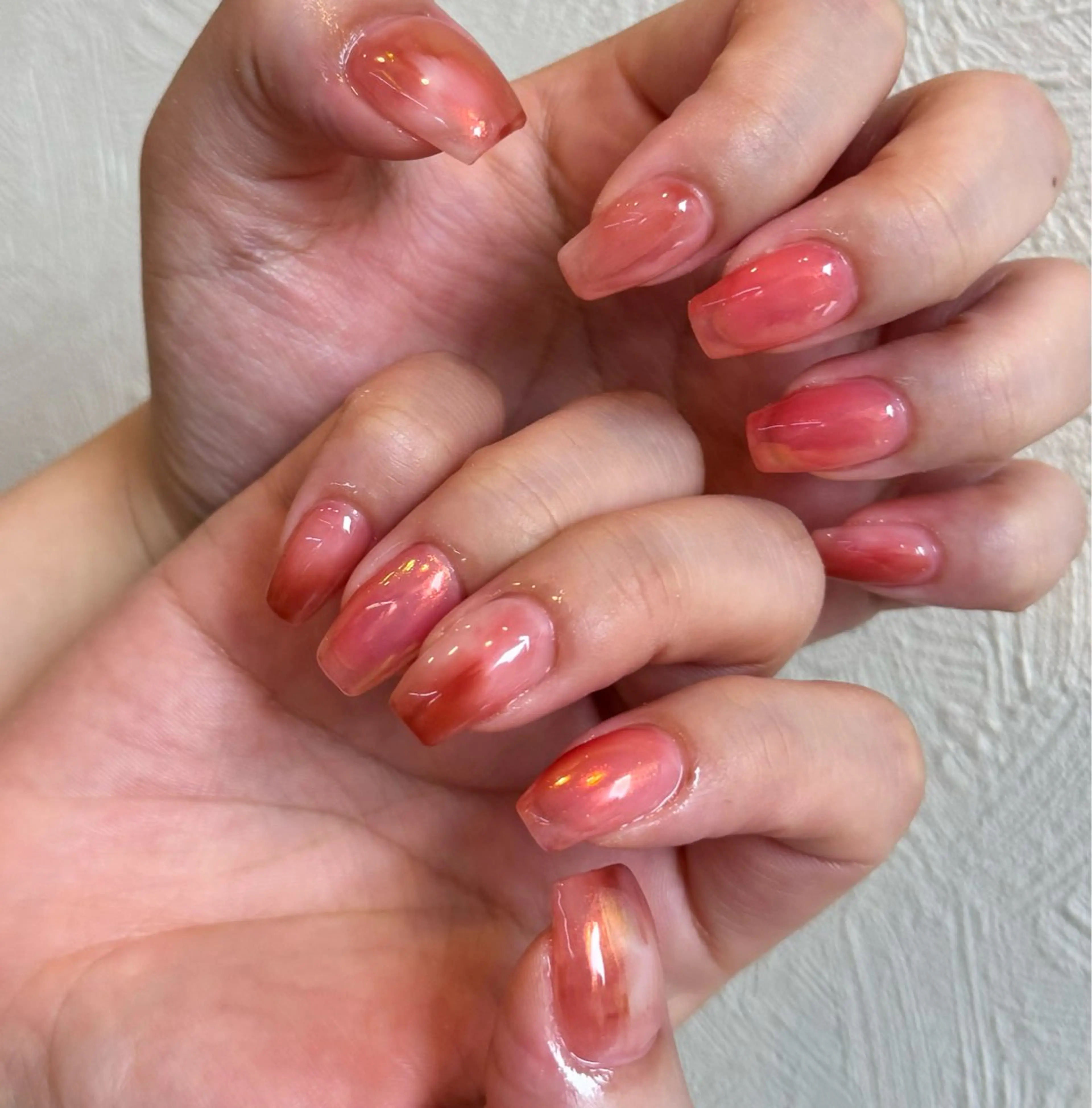 ネイル フレンチネイル 韓国ネイル マグネットネイル メンズネイル ニュアンスネイル ハンドネイル GRANDE大須 Cecil💜のネイルデザイン