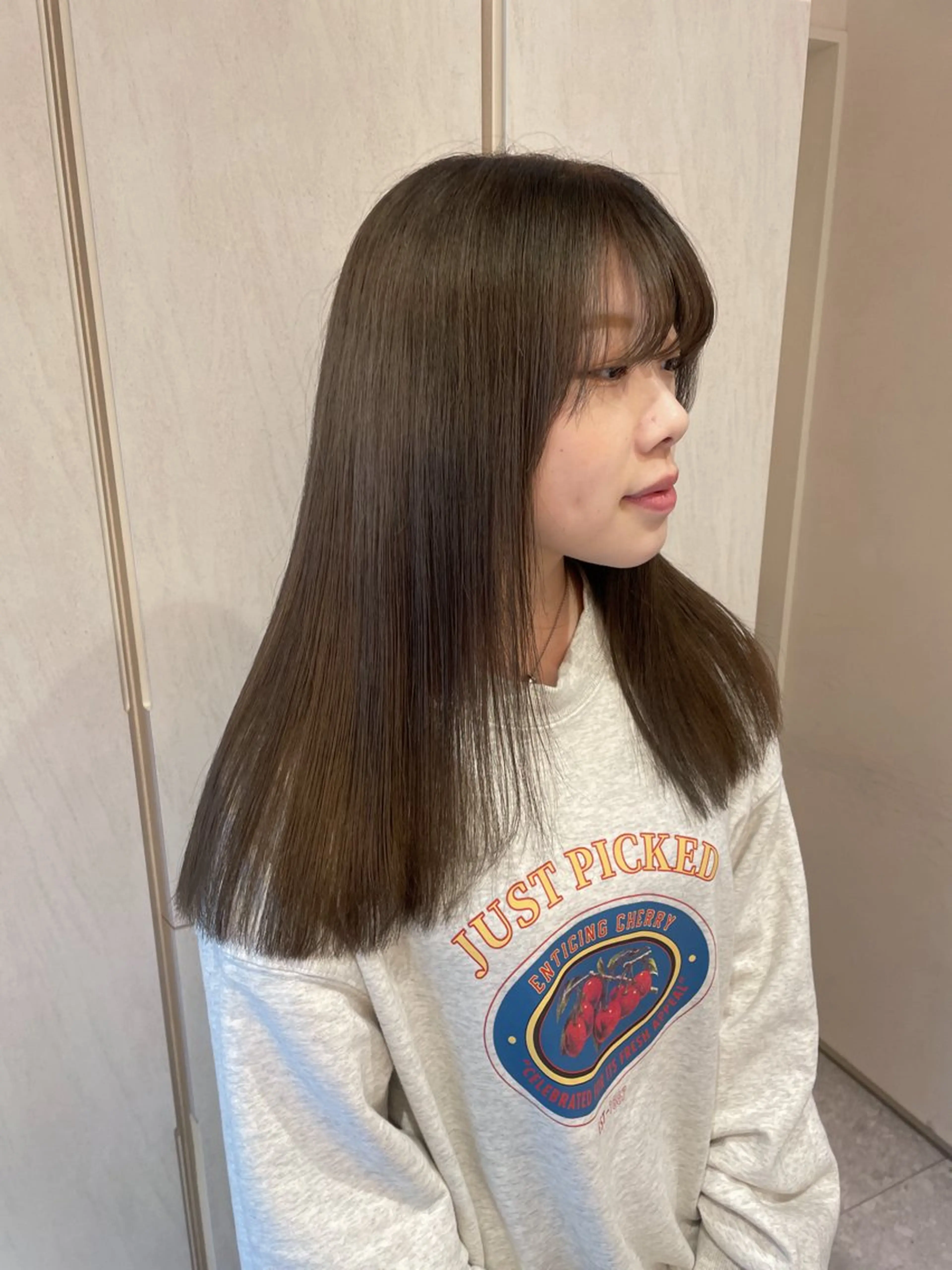 【✨️うる艶オイルカラー✨️】カット➕ワンカラー➕ケラスターゼマスクトリートメント付き🥣の写真