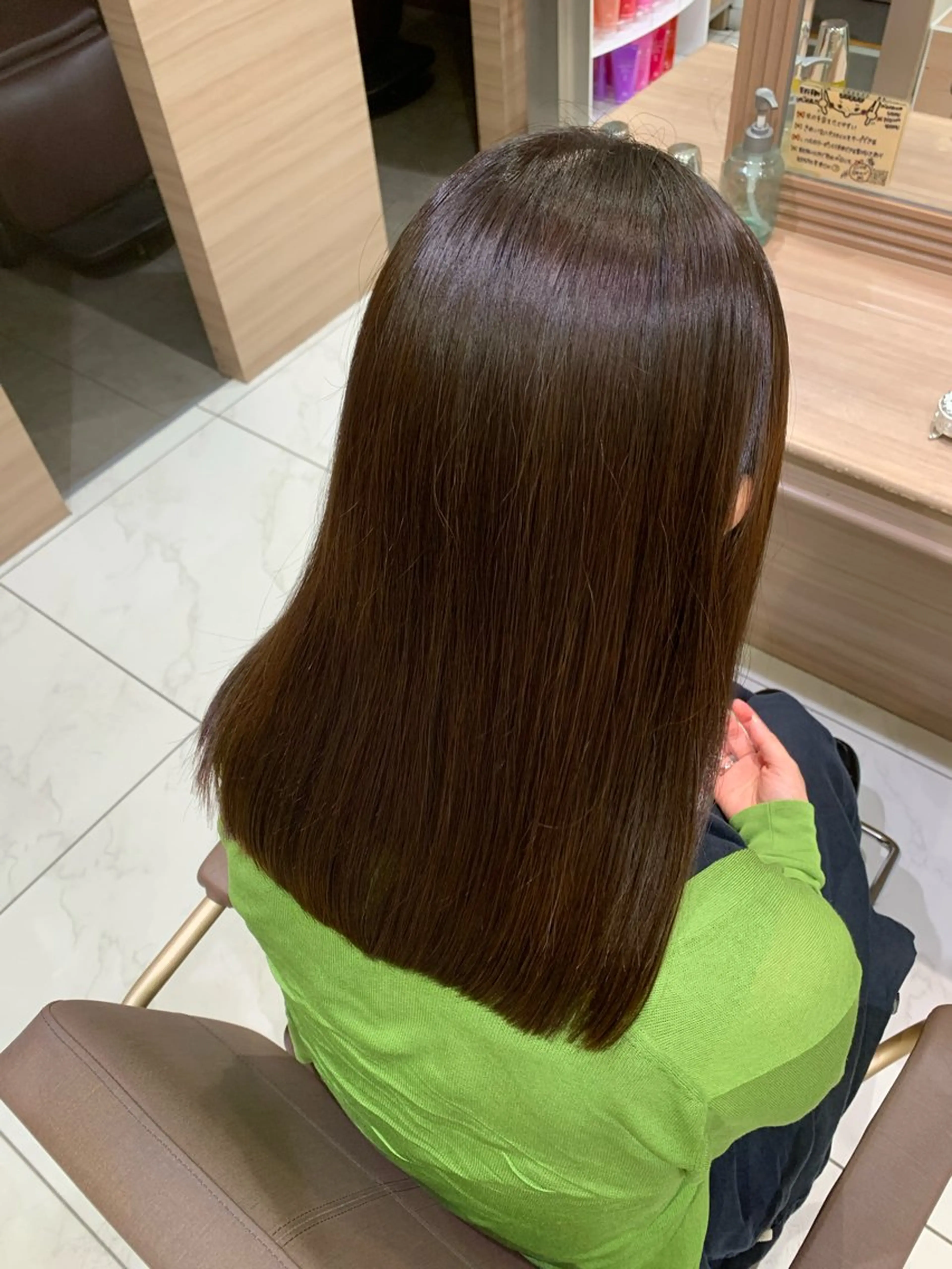 セミロング トリートメント 縮毛募集中🔥 小平悠人のヘアスタイル