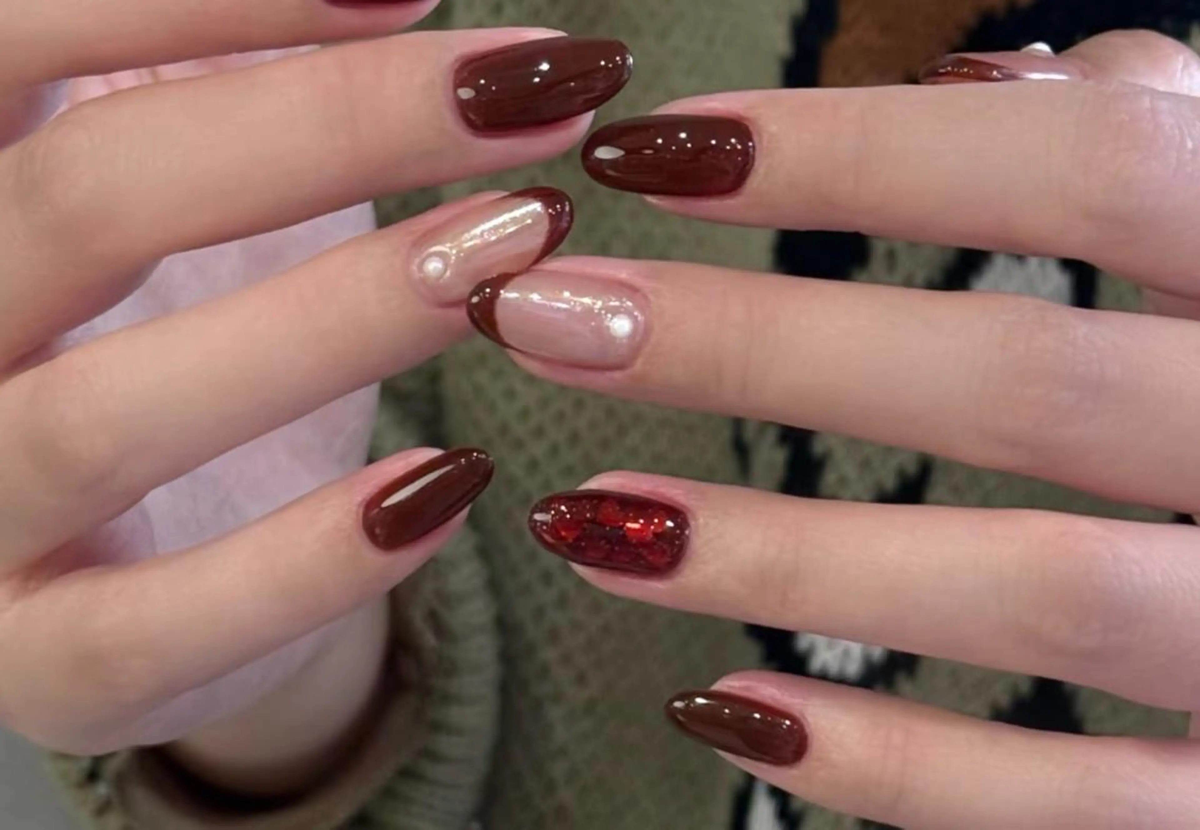ネイル ハンドネイル ハンドケア 🍑 momo_nailのネイルデザイン