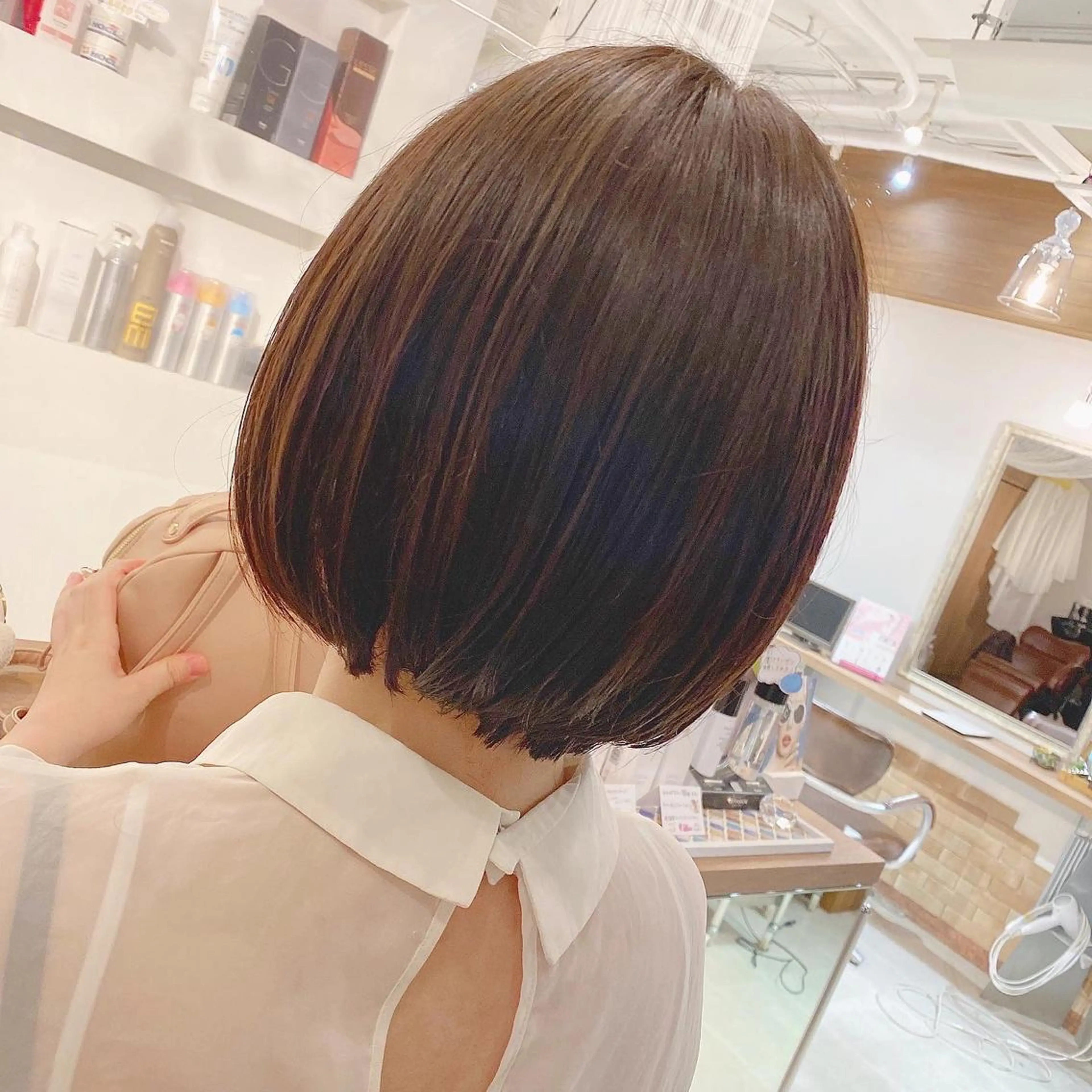ショート ボブ 髪質改善 髪質改善特化 安東駿介のヘアスタイル