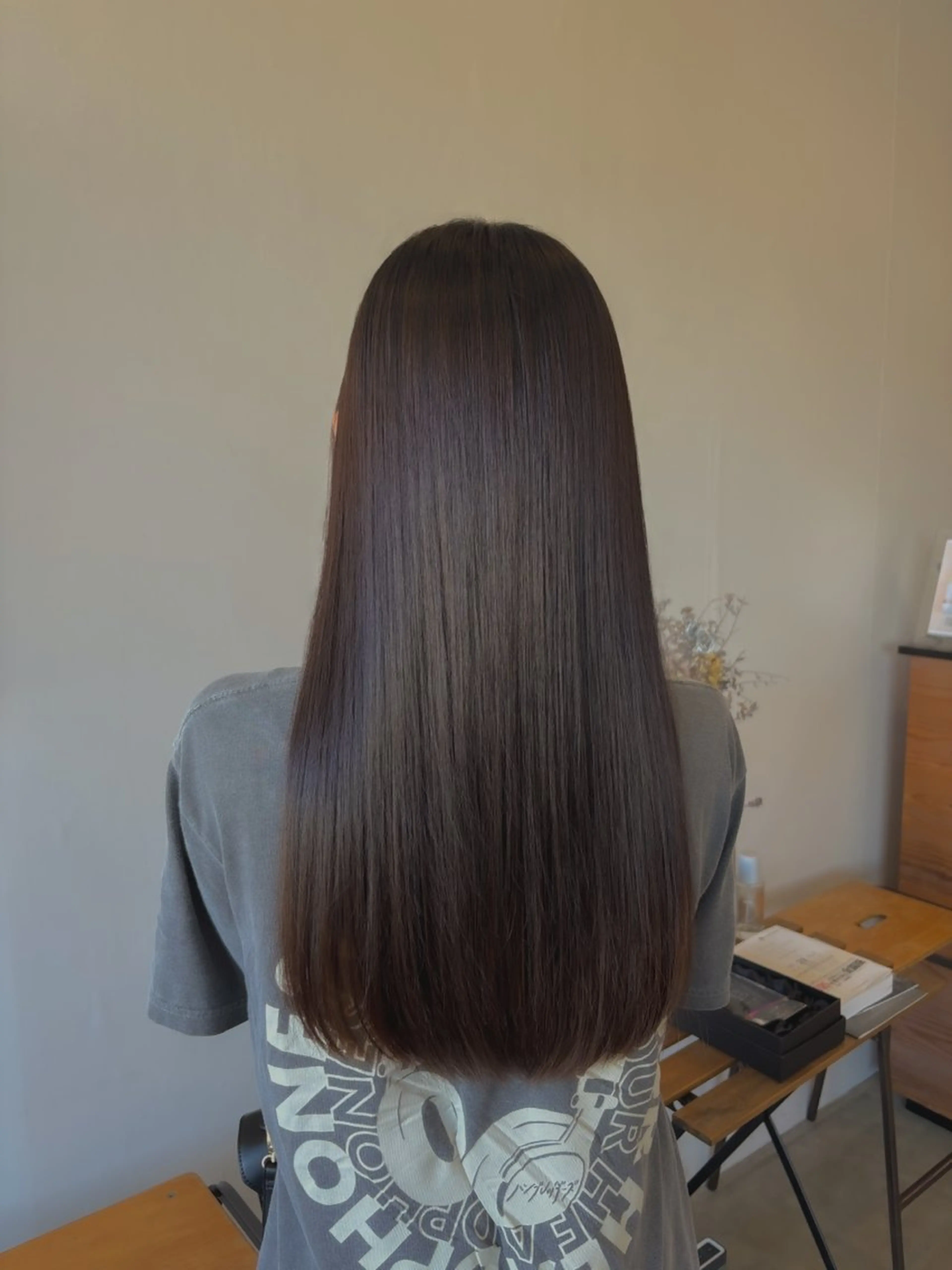 【30%off】カット+美髪ストレートの写真