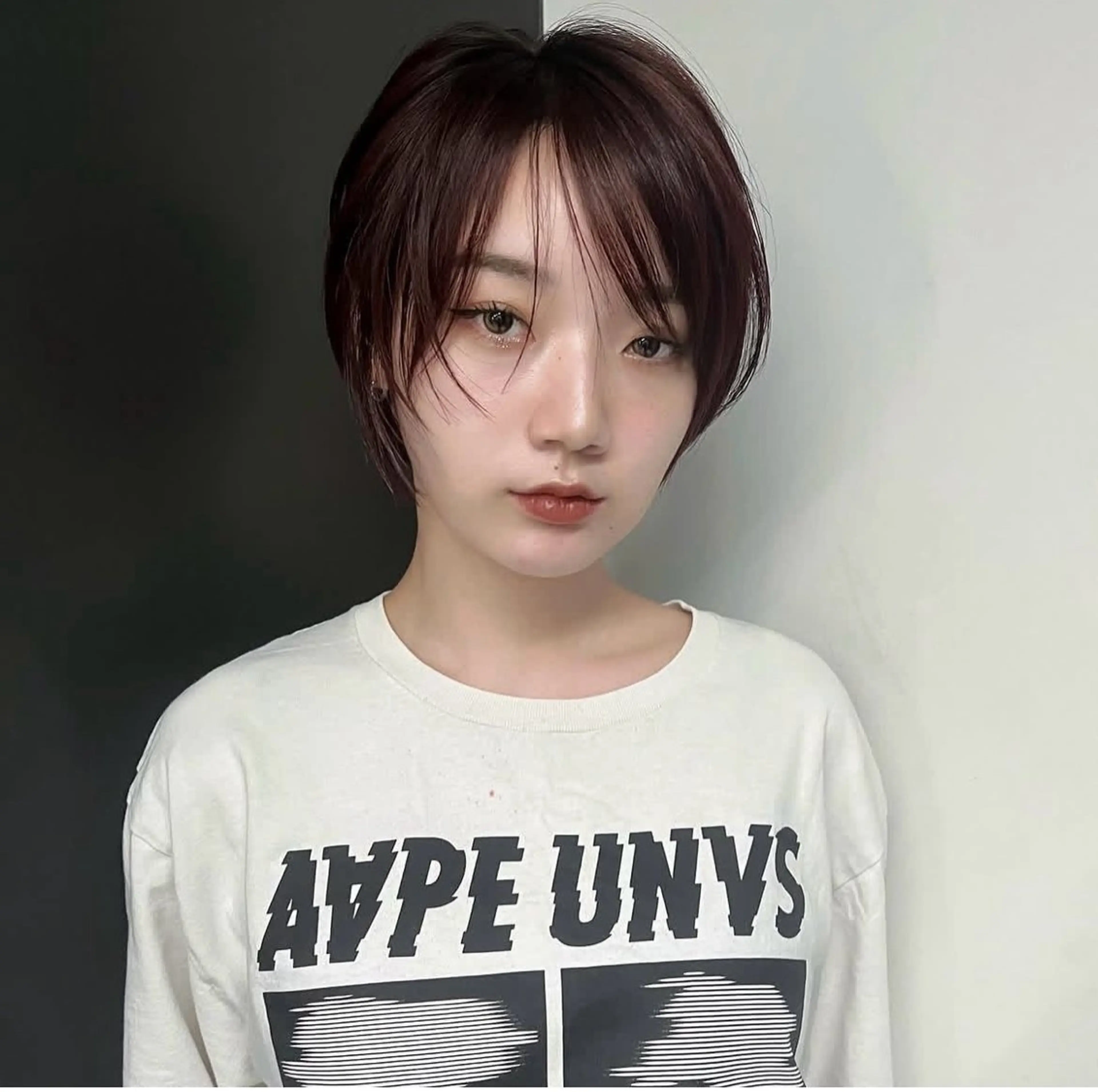 ショート 岸 来未のヘアスタイル