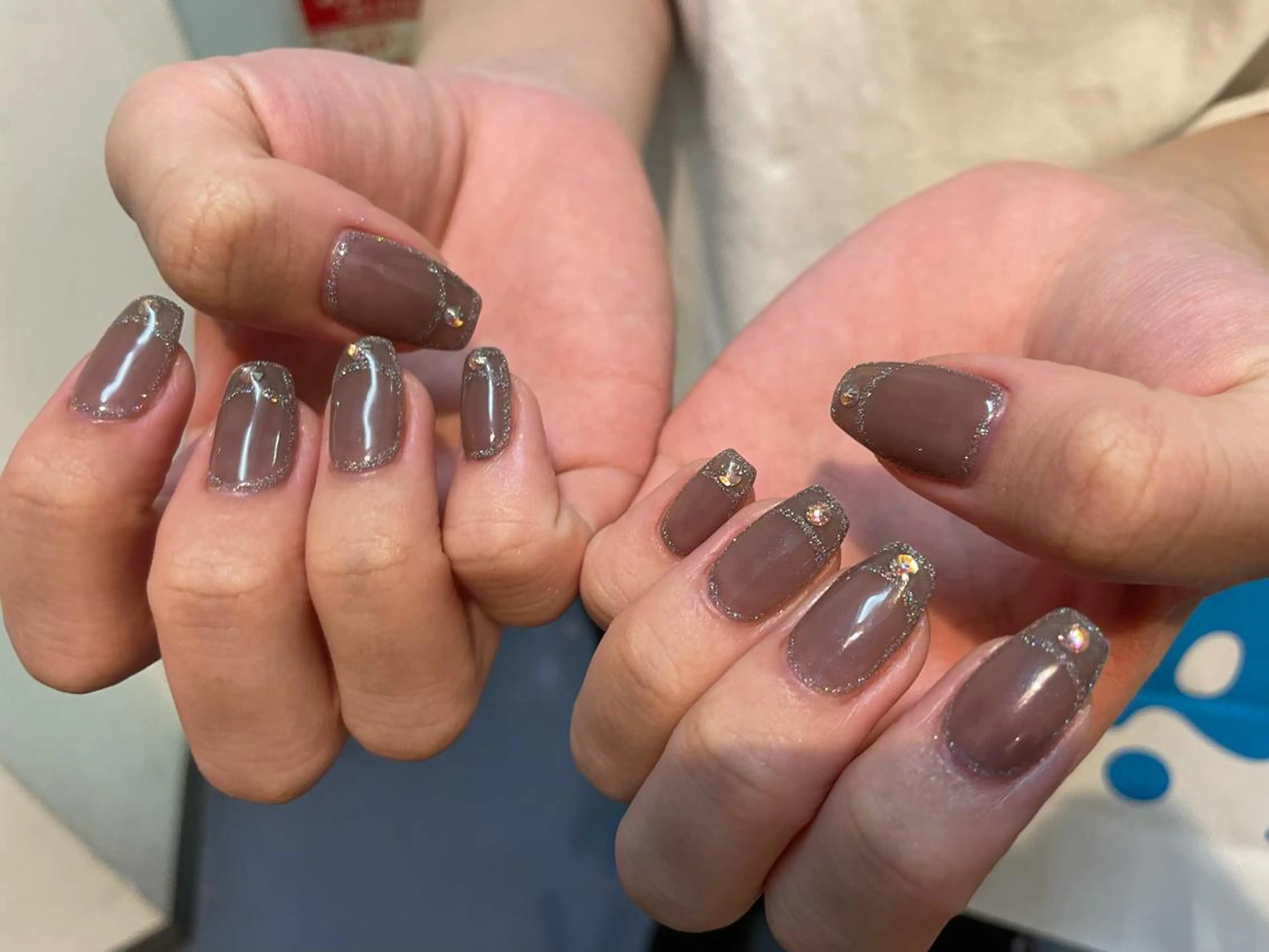 ネイル フレンチネイル 持ち込み ハンドネイル miu nail所属・MIUNail YUMIのネイルデザイン